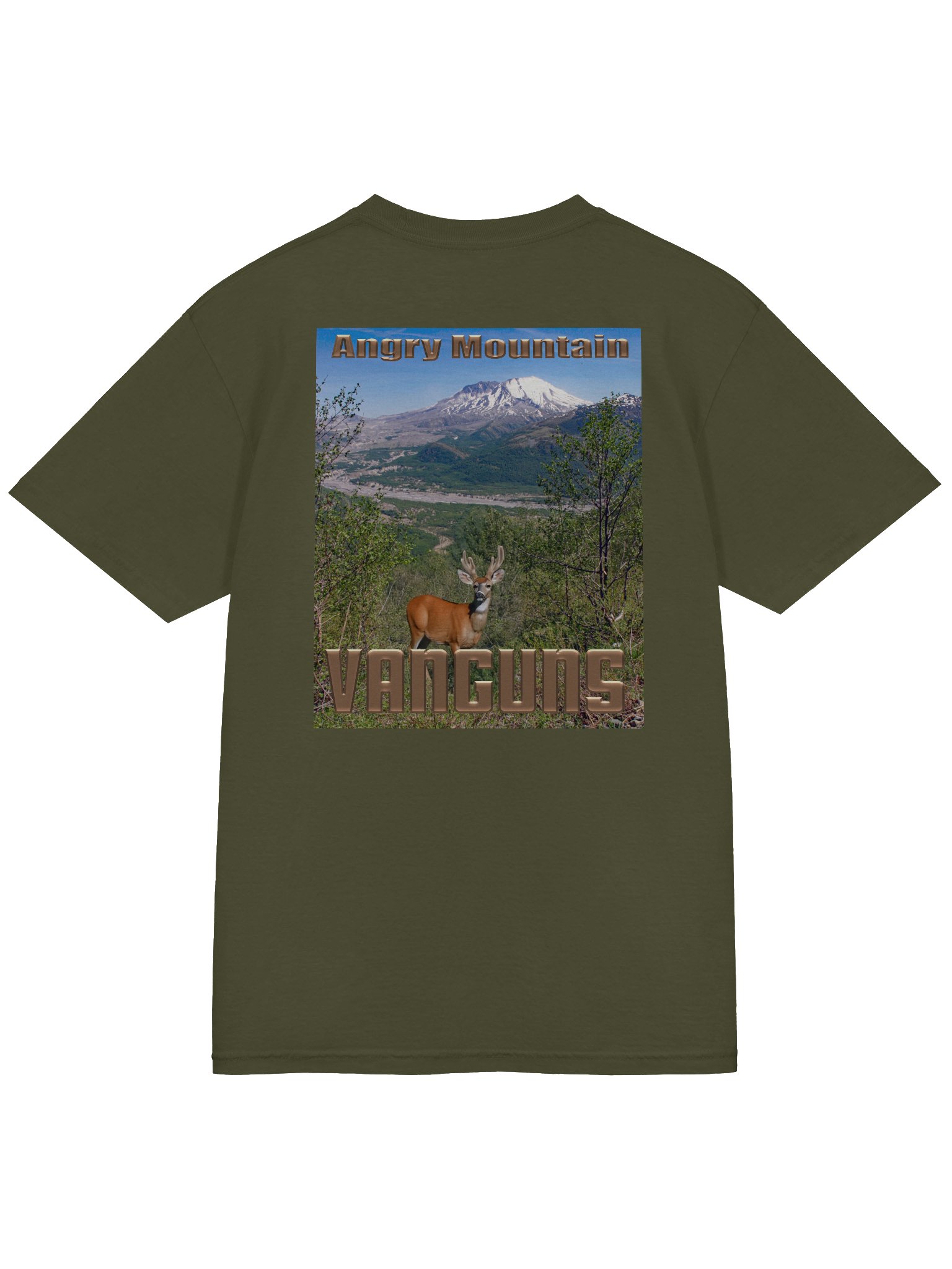 VANGUNS Angry Mountain Premium Tee product image (14)