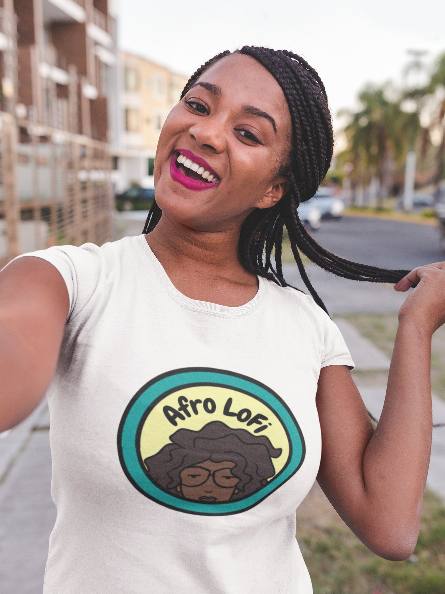 Afro LoFi Music Logo Tee product image (1)