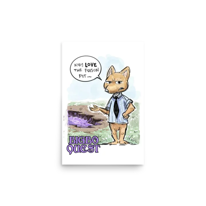 Mitts Poison Pit Poster [Bigbo Quest] product image (2)