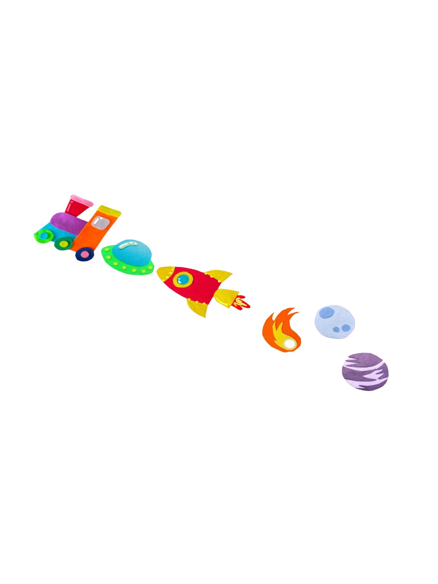 Space Train Stickers product image (1)
