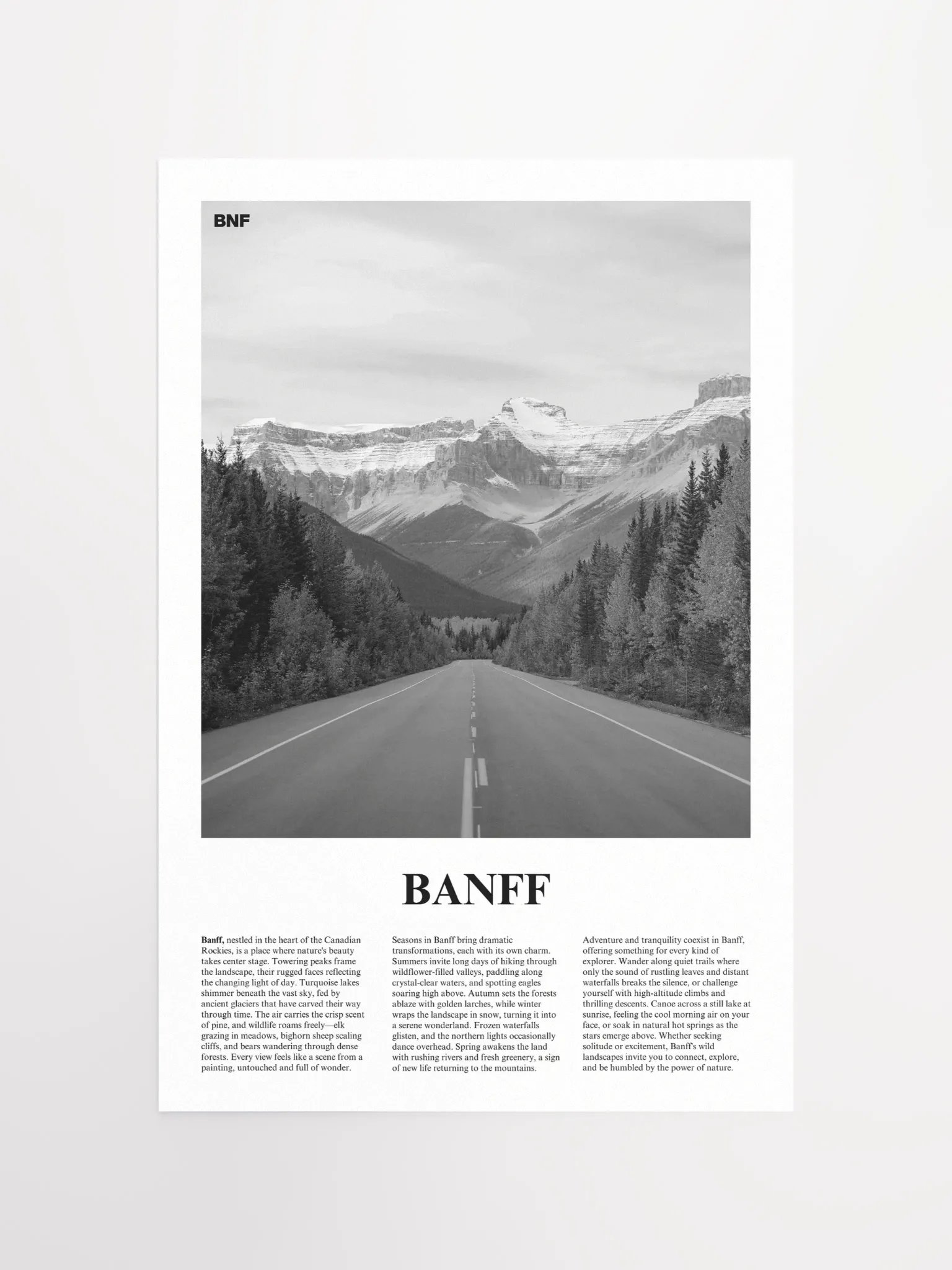 Banff 03 Newspaper Poster product image (5)