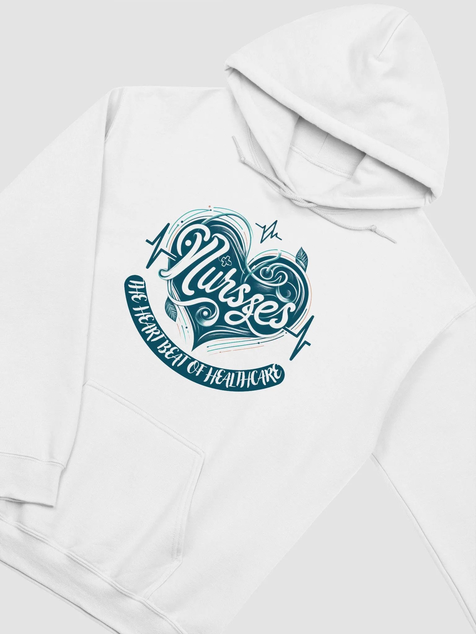 Heartbeat of Healthcare Nurses Hoodie product image (8)