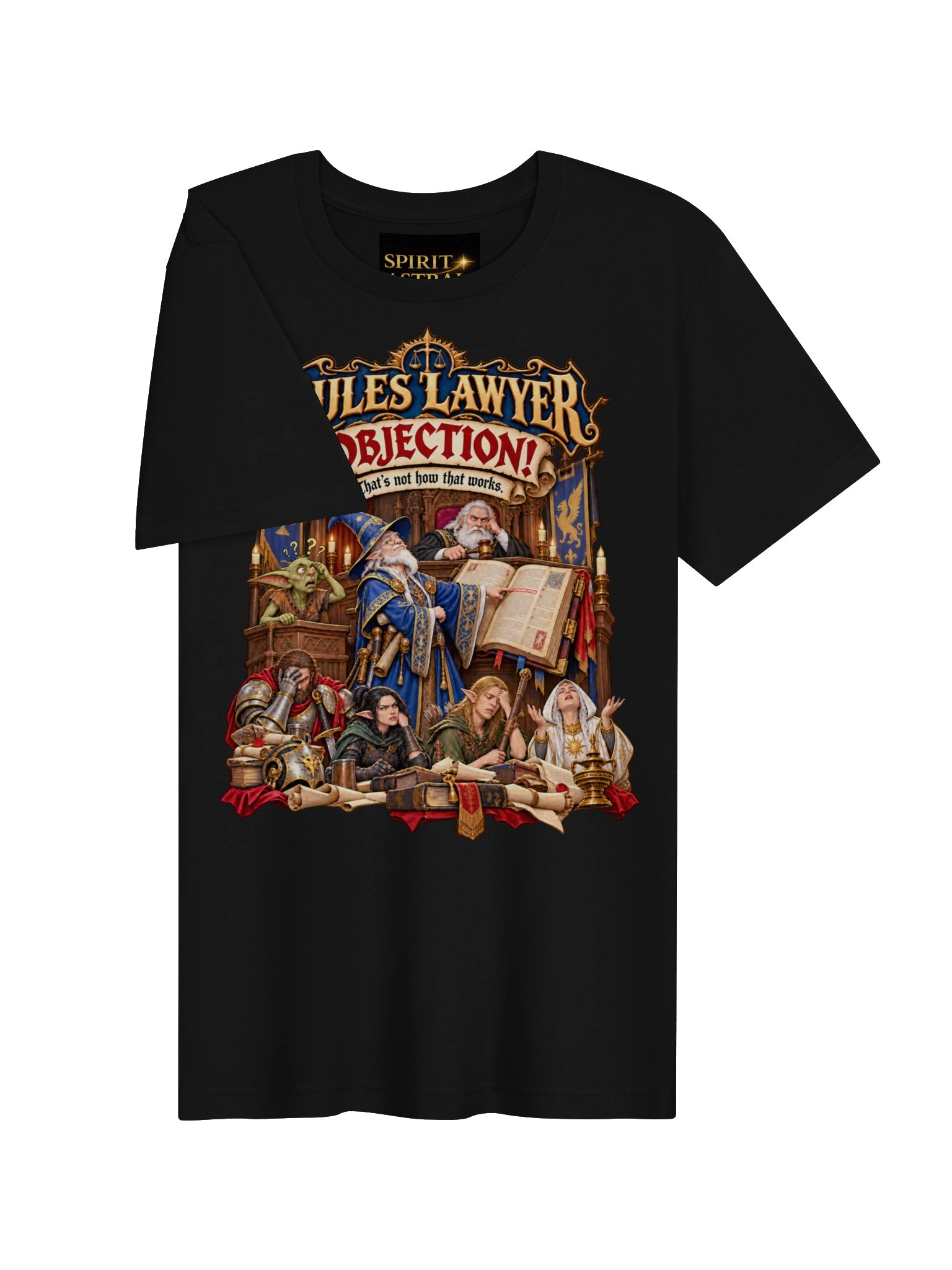 Rules Lawyer Fantasy Court Tee product image (29)