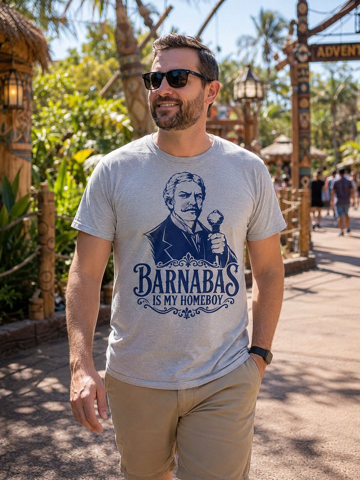 Barnabas is my Homeboy Vintage Portrait T-Shirt product image (2)