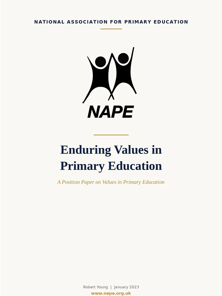 Enduring Values in Primary Education product image (1)