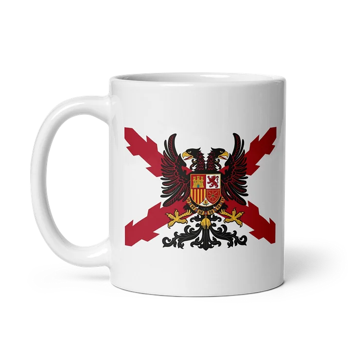 Taza de bandera de Cruz de Borgoña product image (2)