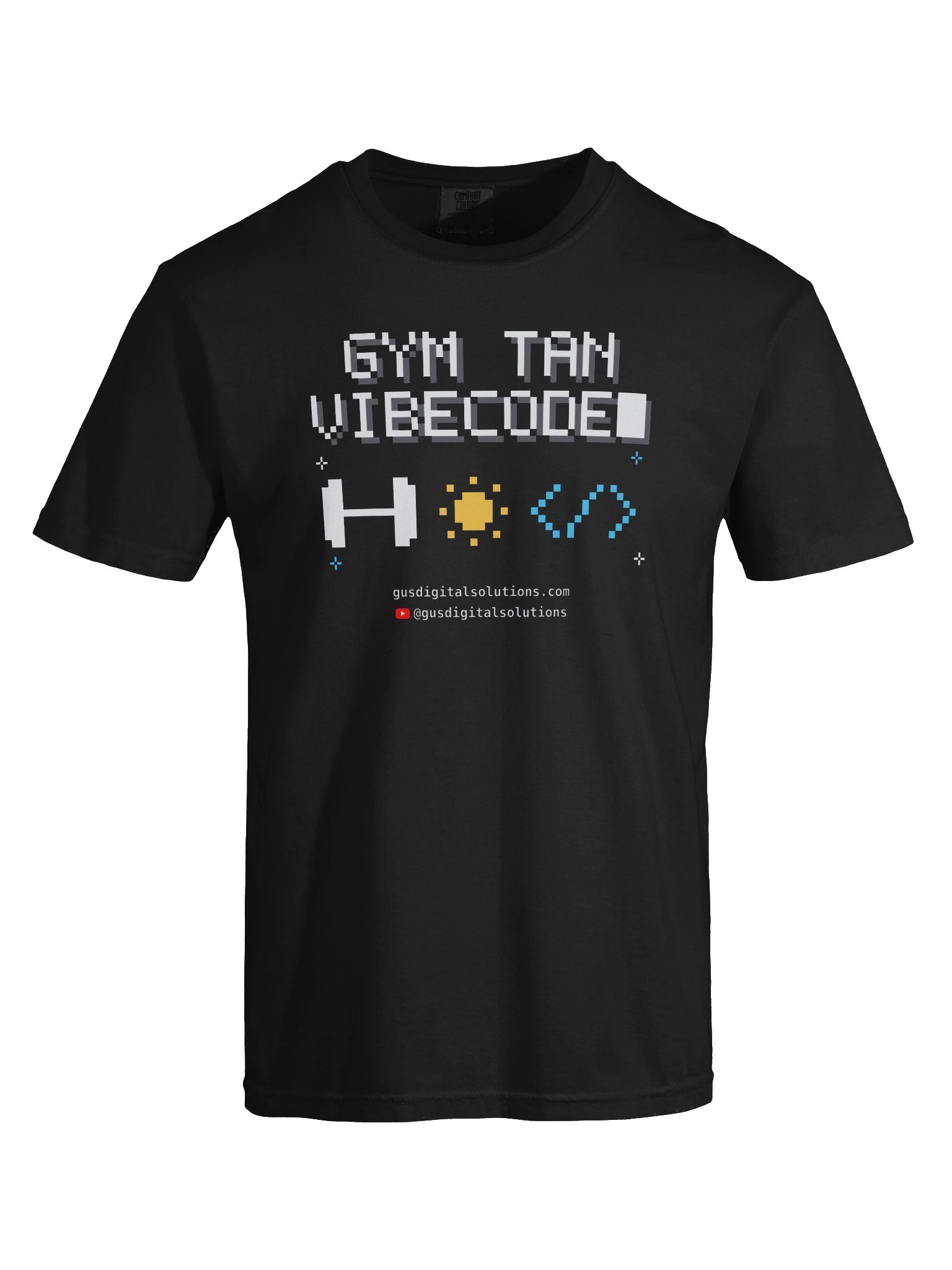 Gym Tan Vibecode T-Shirt: Funny Programmer Gym Shirt product image (9)