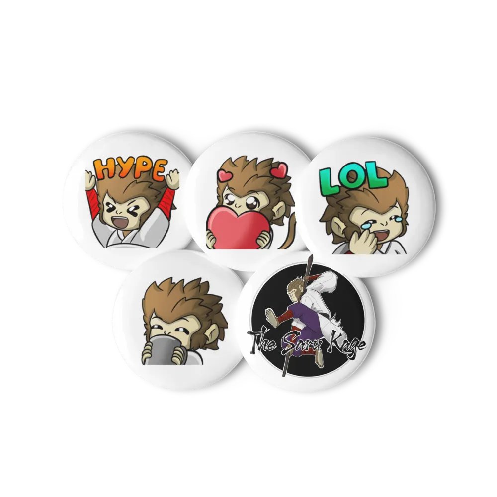 SaruKage pin set product image (11)