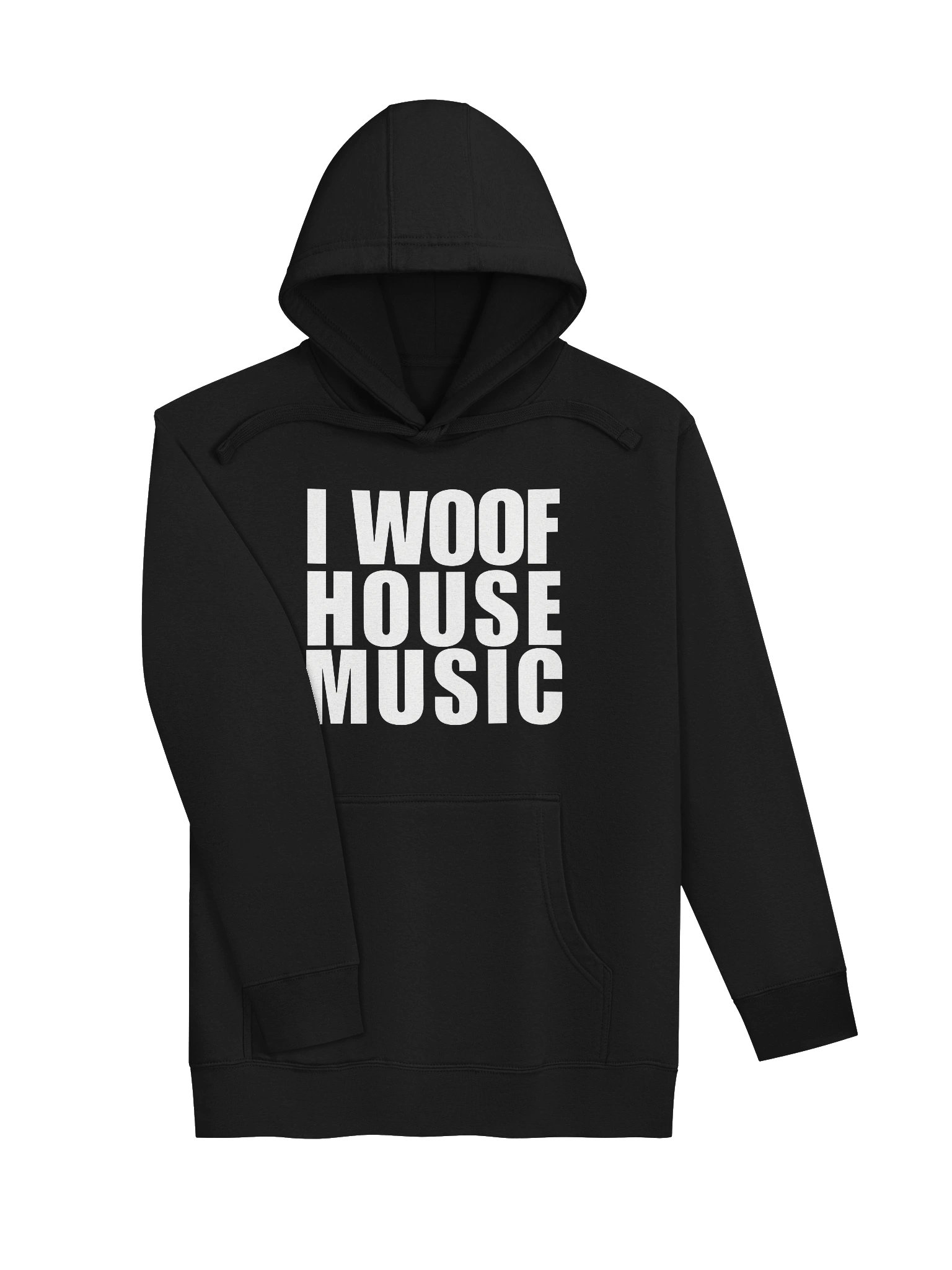Woof House Music DJ Unisex Hoodie product image (3)