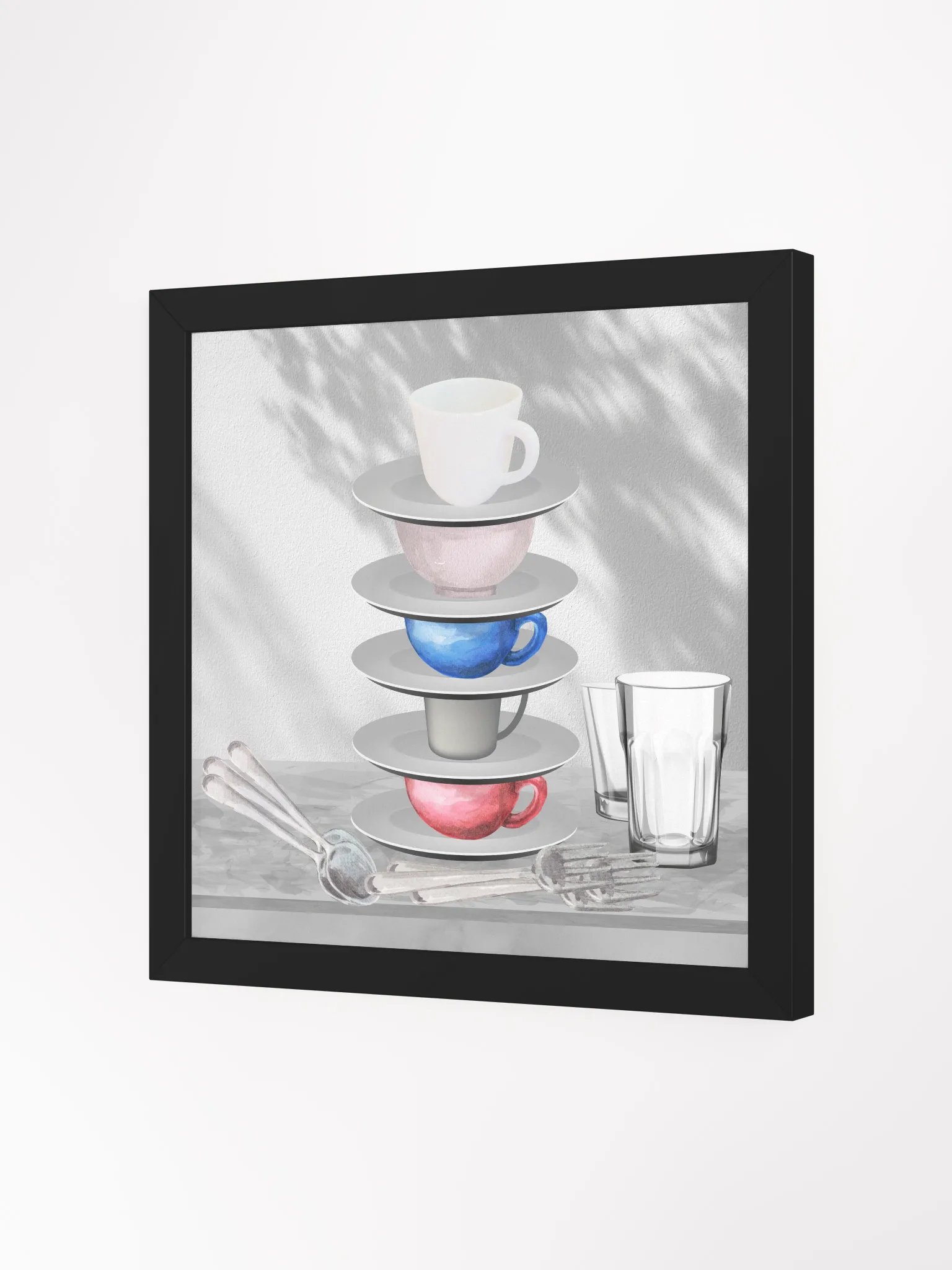 Dining Stack Framed Poster product image (3)
