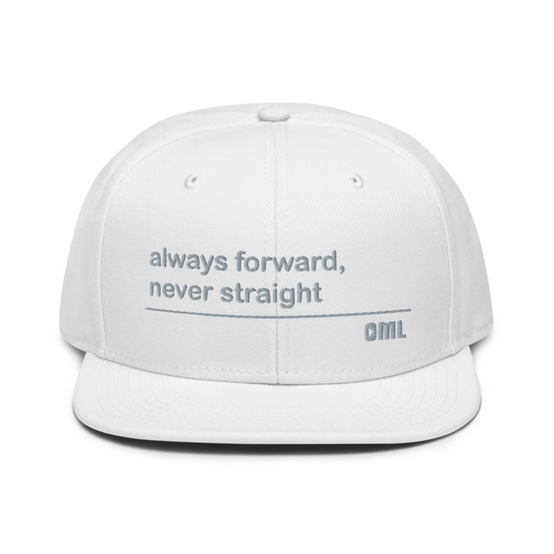 Always Forward Snapback - White product image (1)