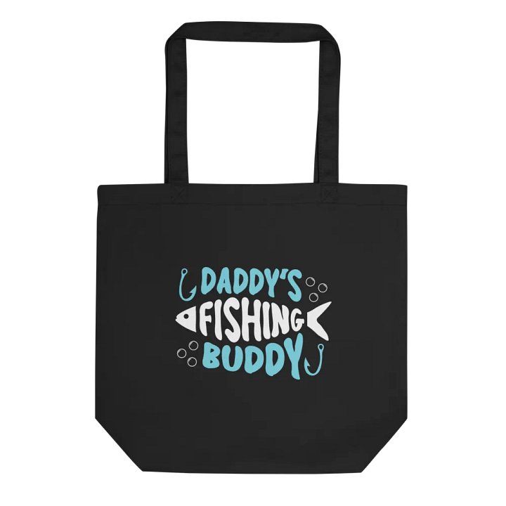 Daddy’s Fishing Buddy Tote Bag product image (1)