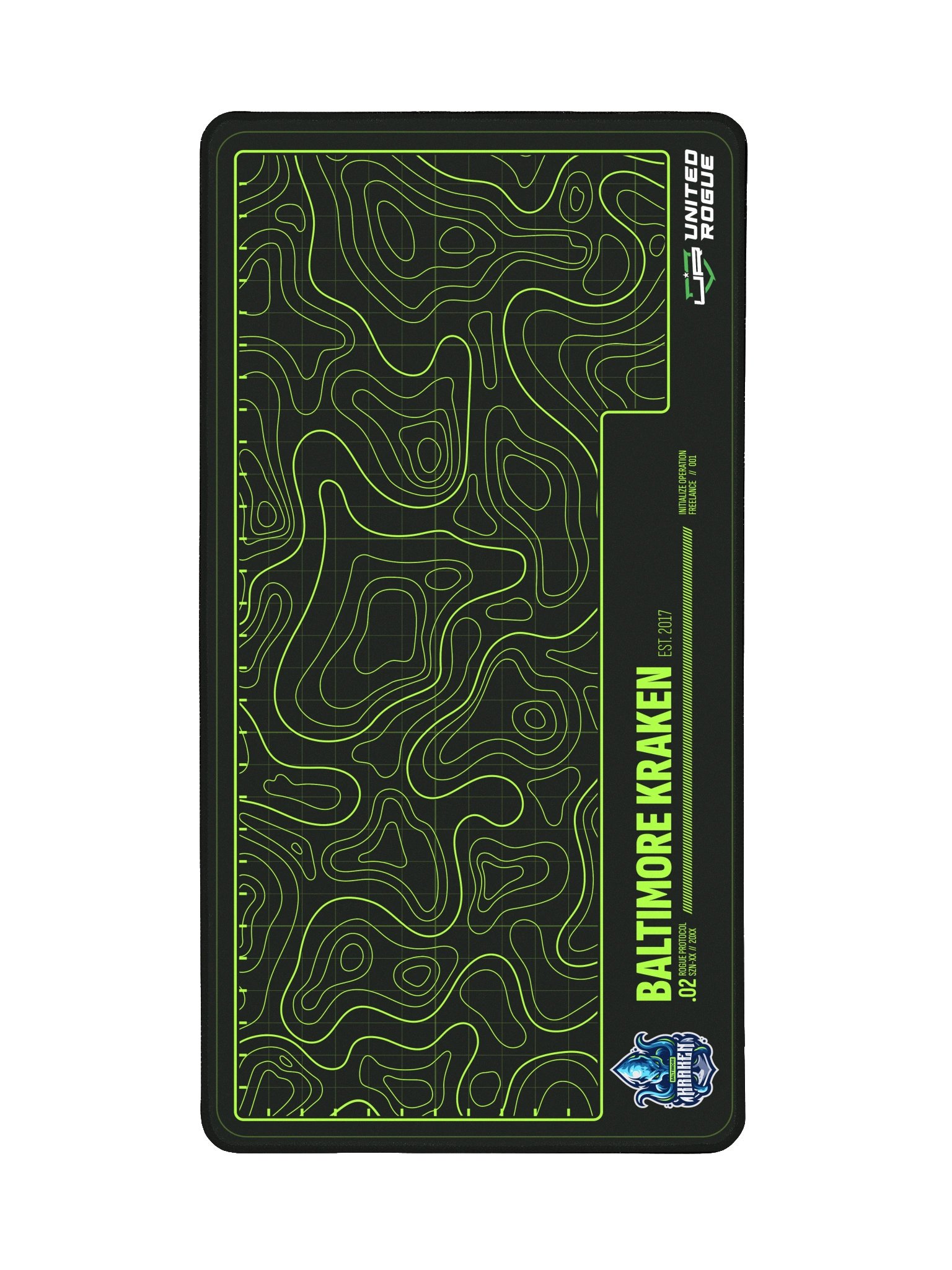 Baltimore Kraken Map Desk Mat product image (2)