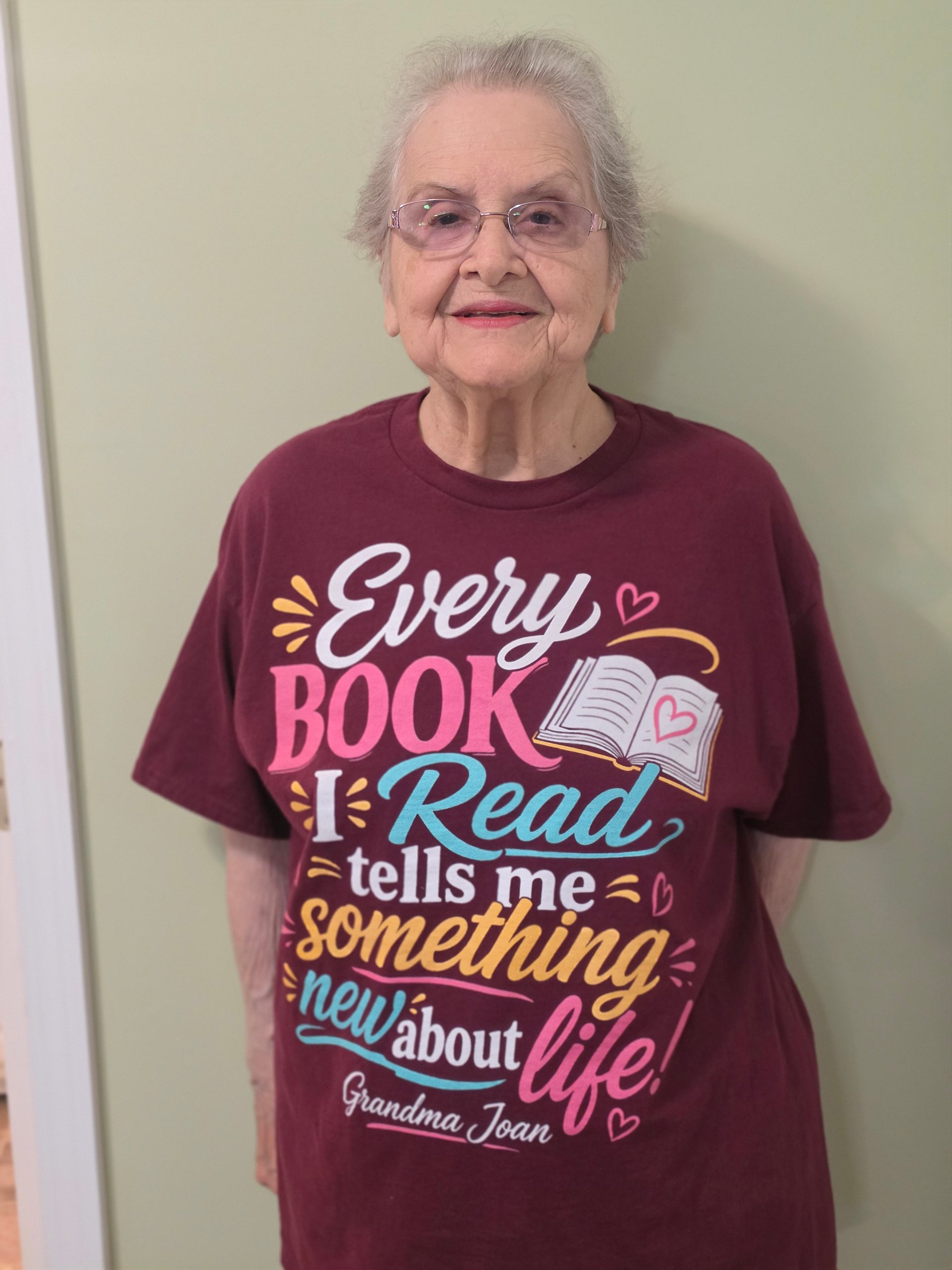Every Book I Read Tells Me Something New About Life! - t-shirt product image (2)