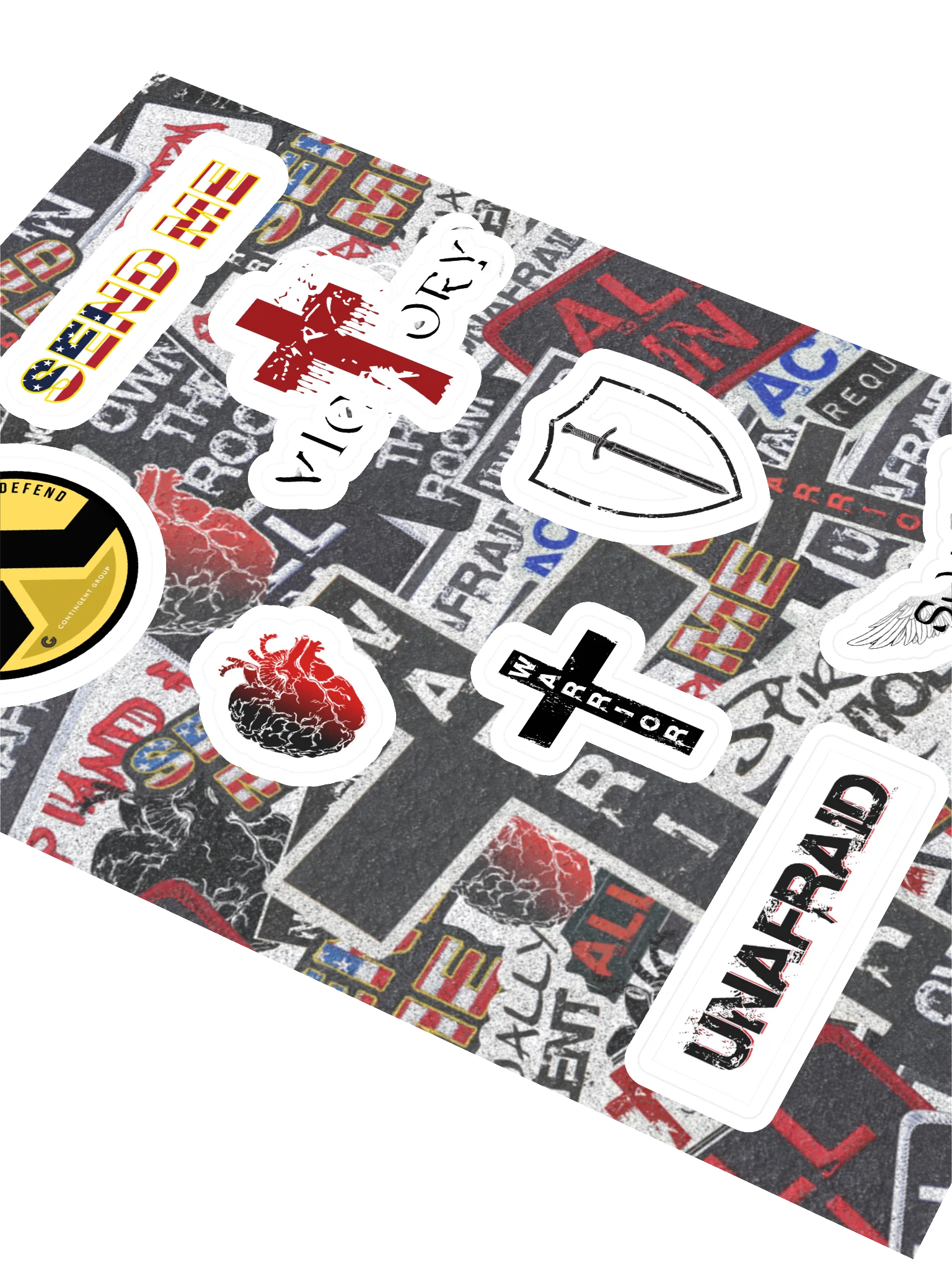 UNAFRAID Sticker Sheet: Defend Your Style product image (2)