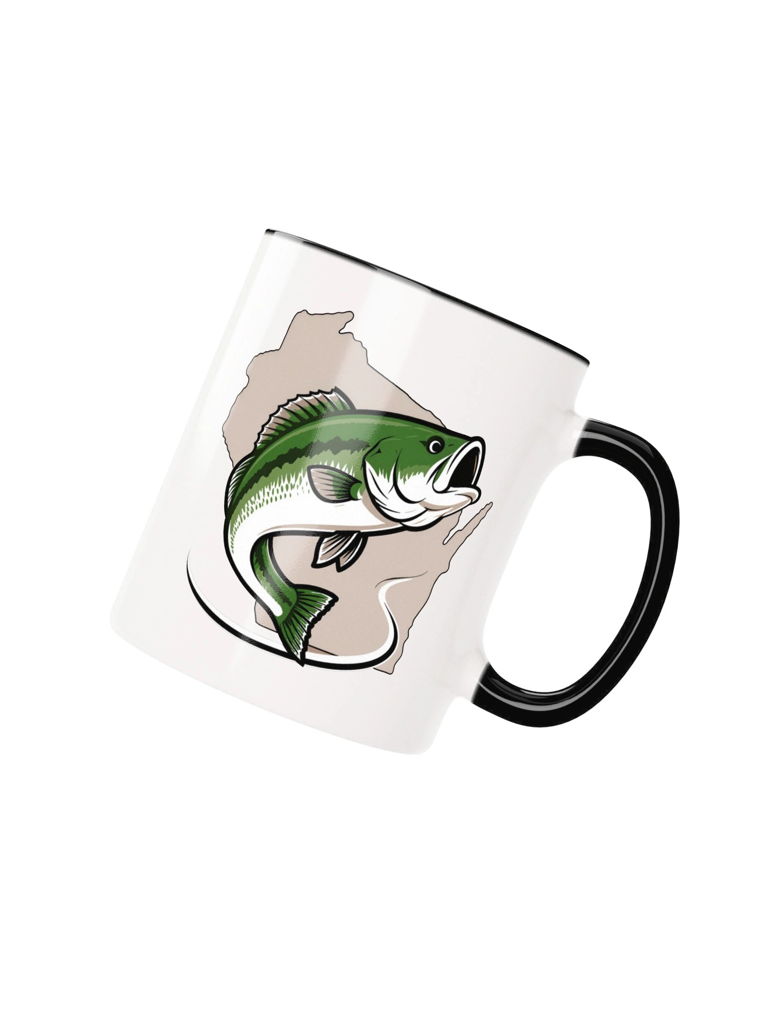 Fishing Southern Wisconsin Ceramic Mug with Color Inside product image (8)