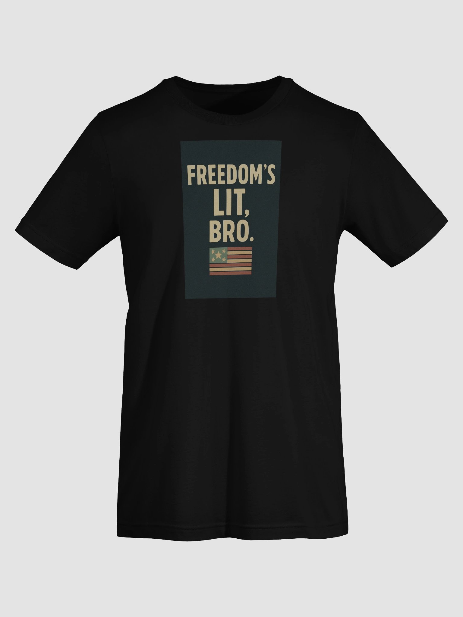 Freedom’s Lit, Bro — Vintage Tee product image (7)