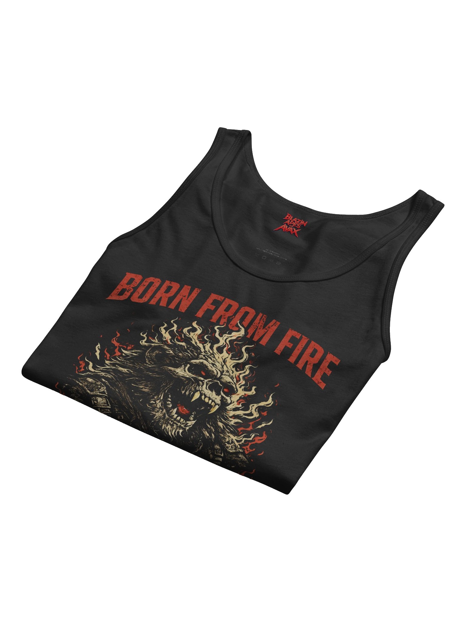 Born from Fire, Live on AVAX Tank-top product image (8)