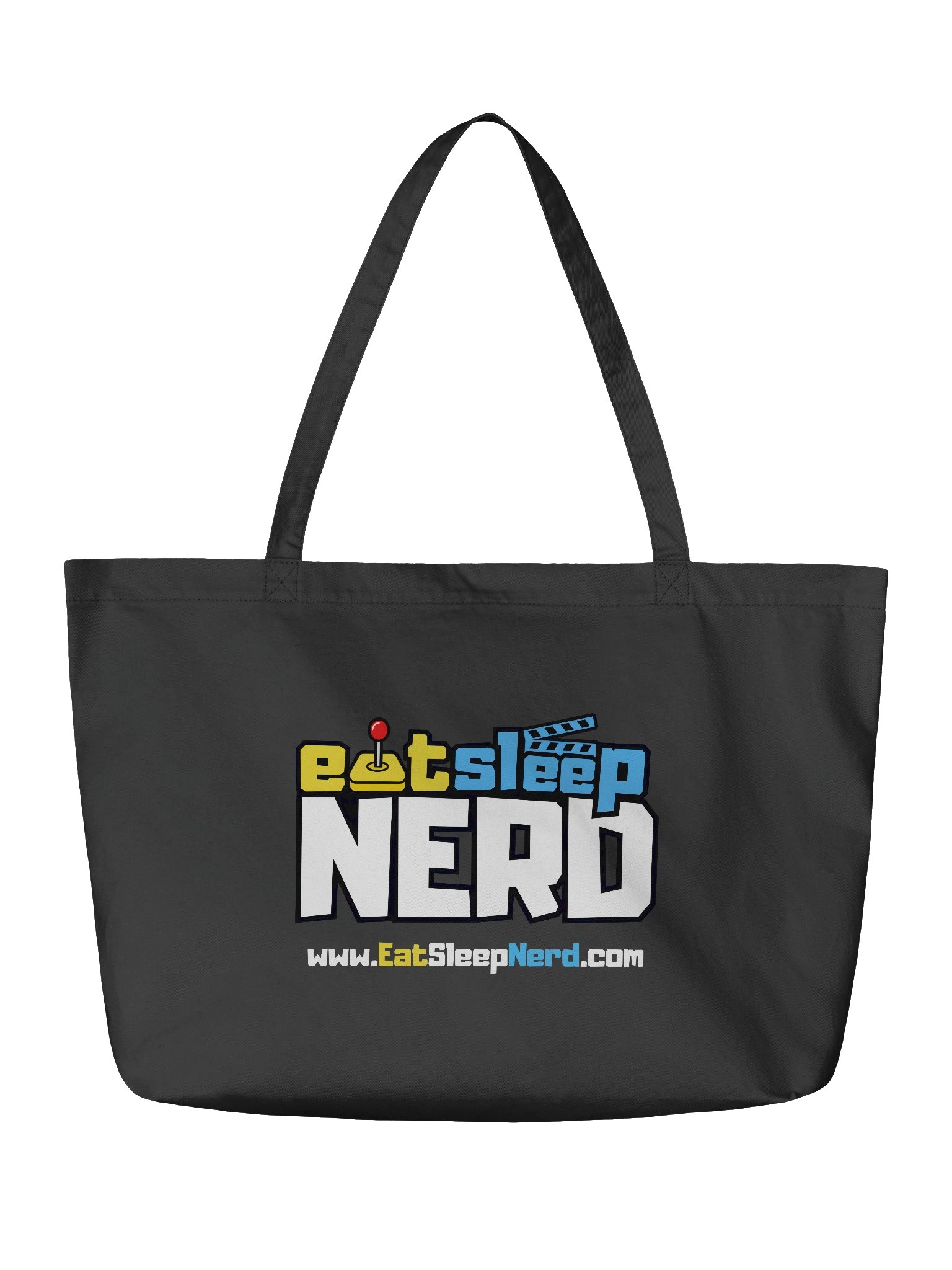 Eat Sleep Nerd logo tote product image (2)