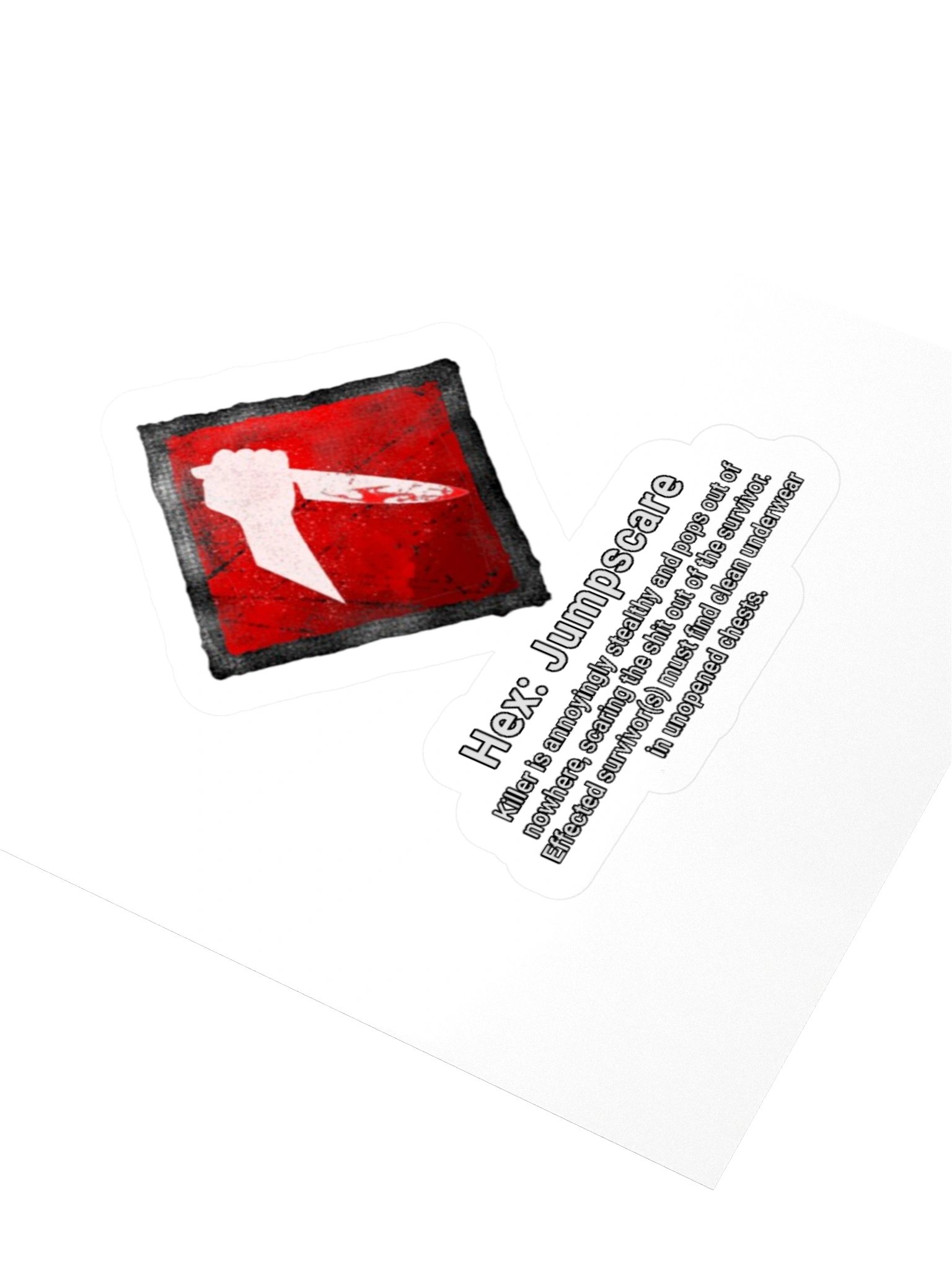 DbD Fun: Hex Jumpscare Sticker product image (7)