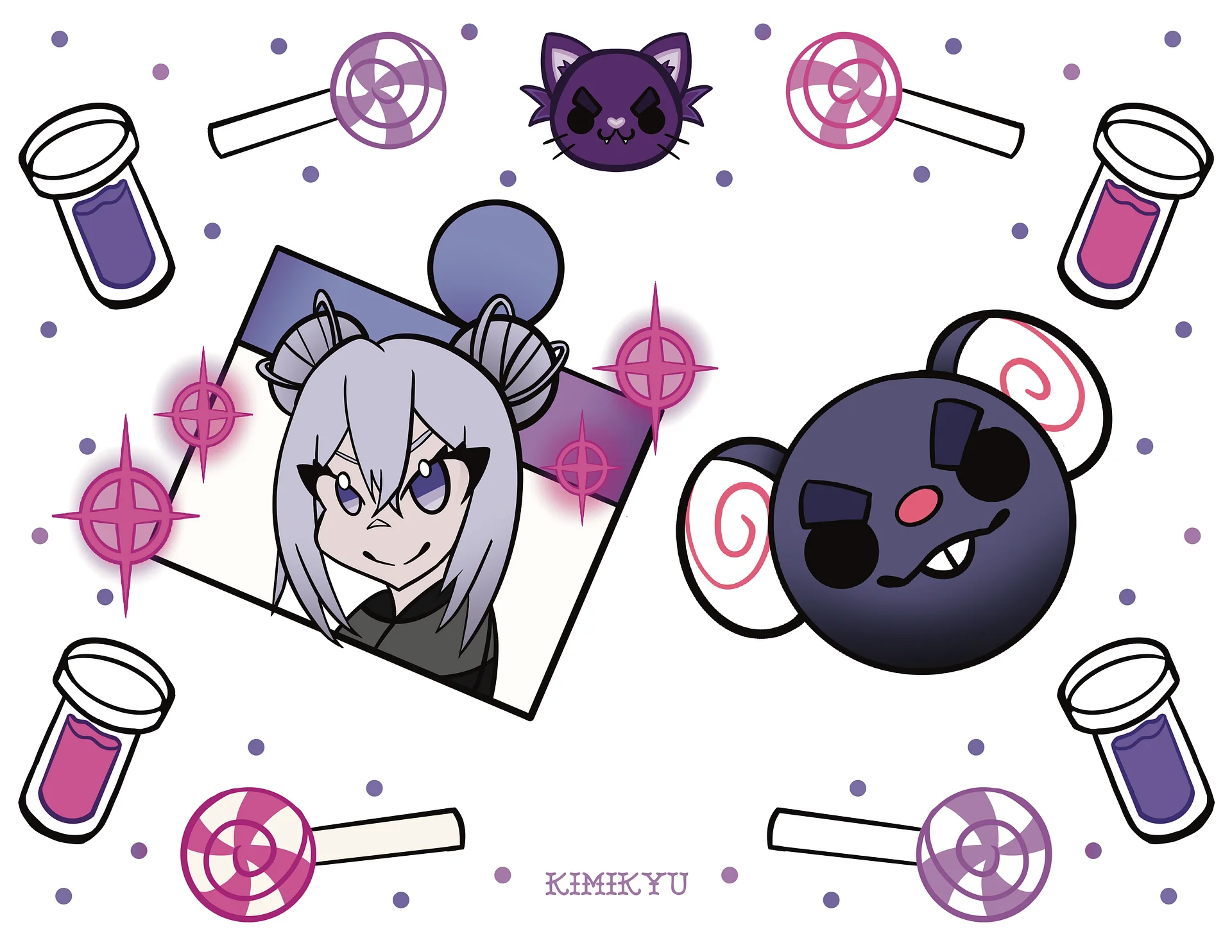 Aicandii Tattoo Flash Print product image (1)