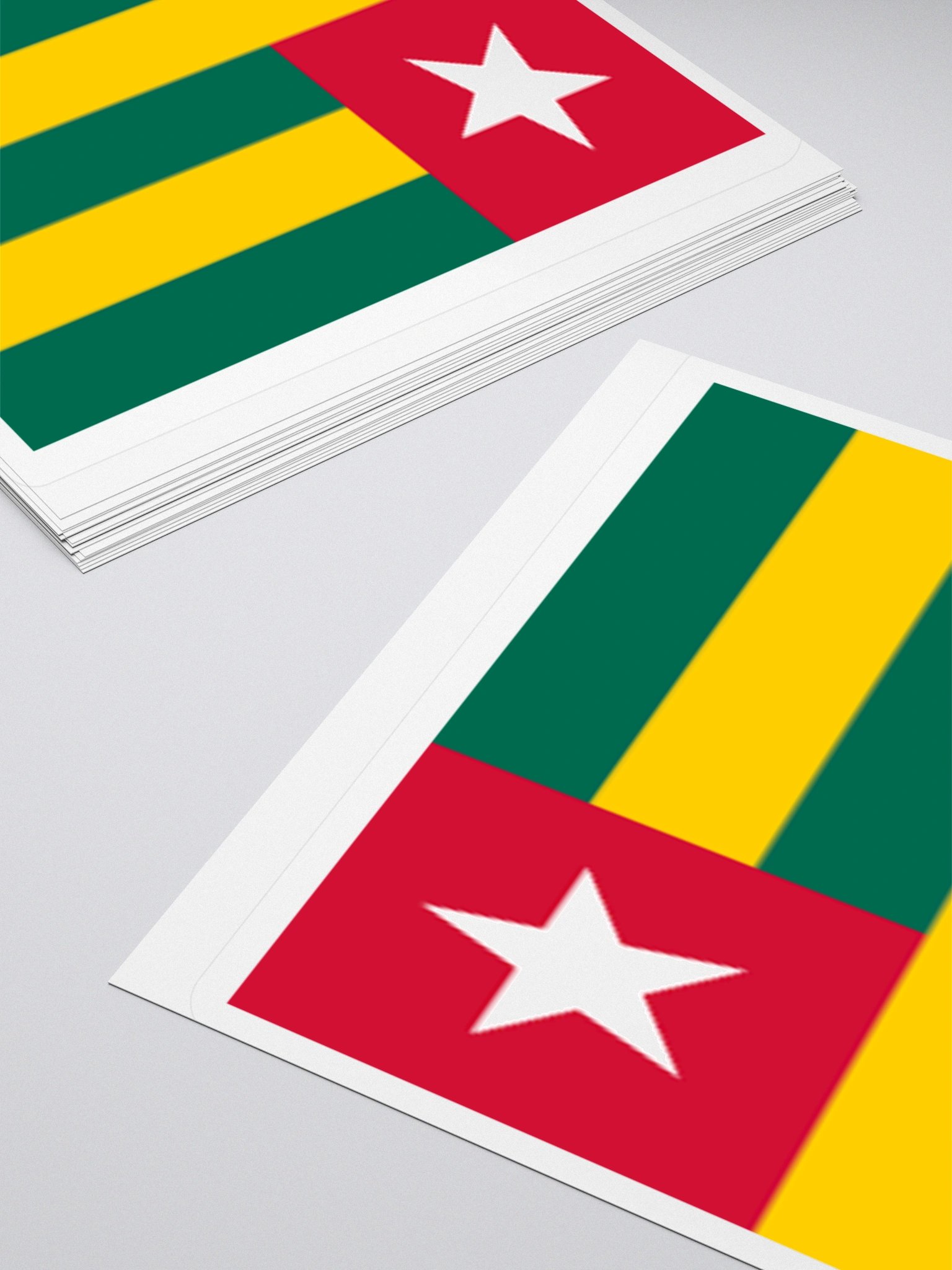 Togo Flag Sticker - Exclusive Vinyl Design for National Pride product image (10)