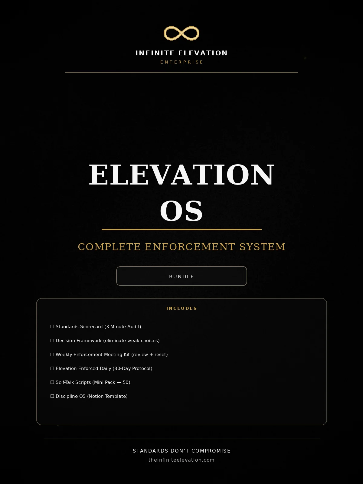 Elevation OS Bundle (4 Pieces Combo) + Selfcare Workbook product image (1)