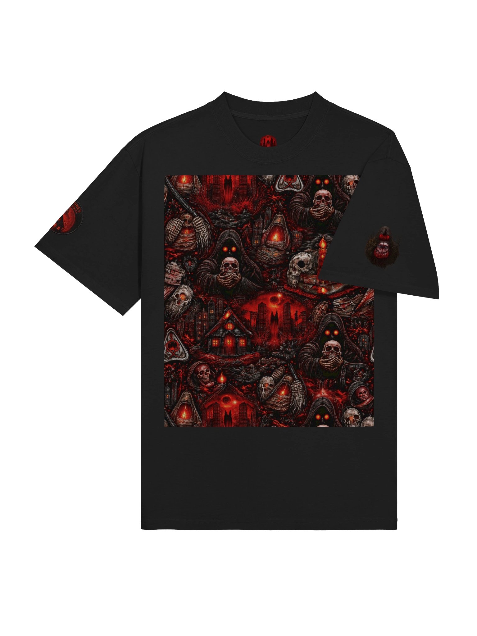 Eclipse Red Vintage Tee product image (4)