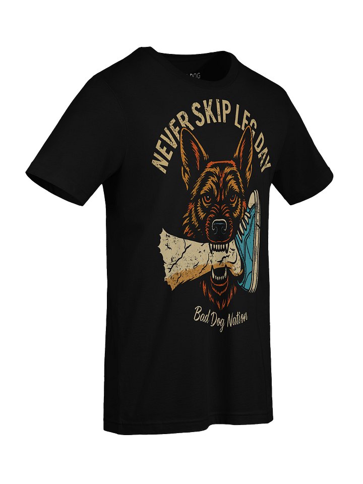 Never Skip Leg Day - PREMIUM ADULT UNISEX T-SHIRT product image (2)
