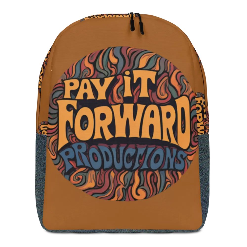 Psychedelic Swirl All-Over Backpack product image (6)