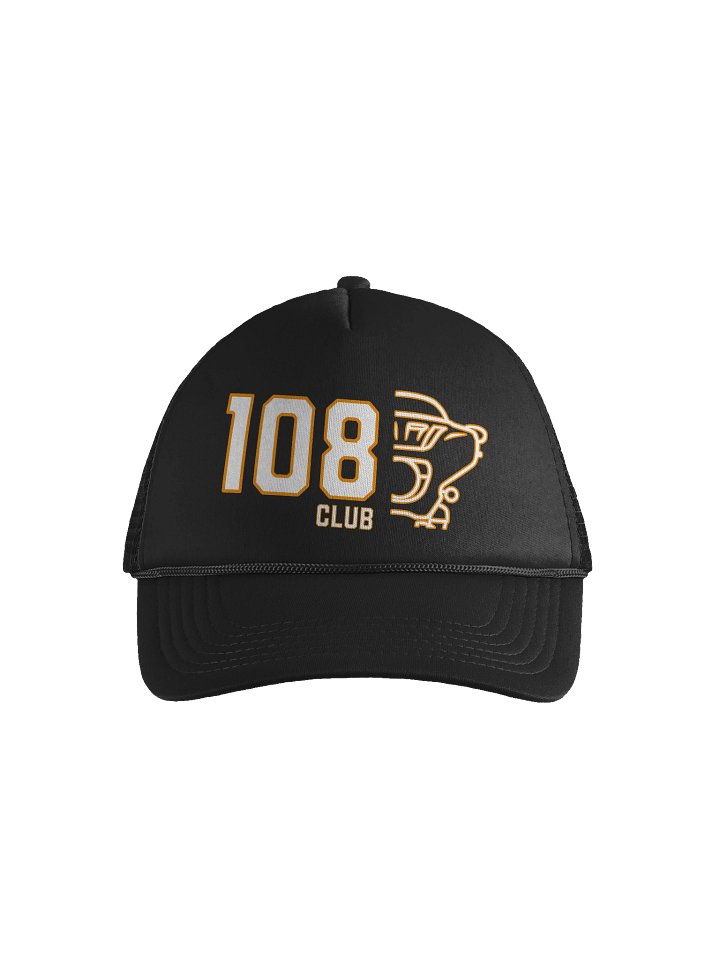 Throttle & Iron “108 Club” Mesh Trucker Hat — Chieftain PowerPlus Edition product image (1)