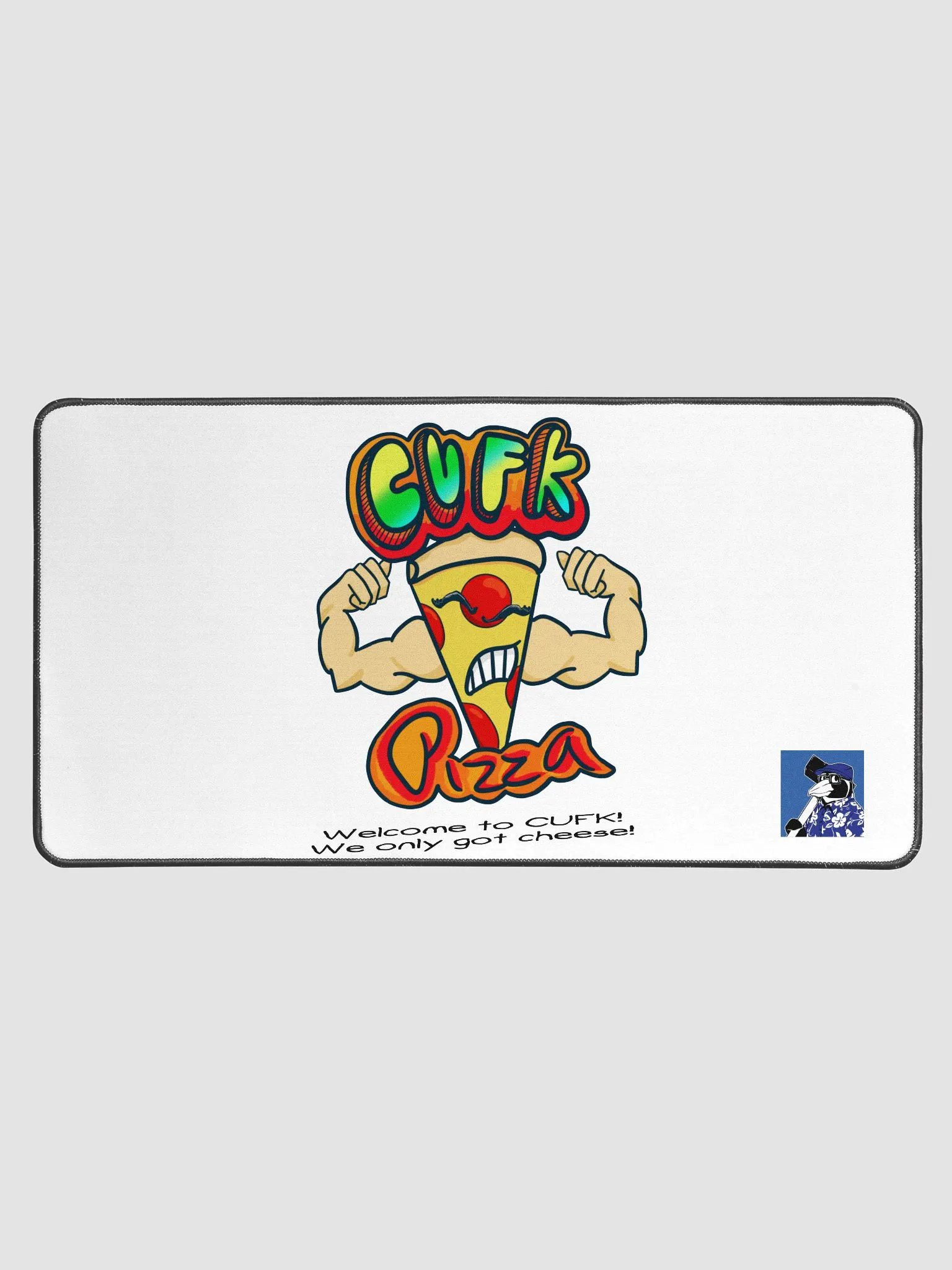 CUFK Pizza Desk Mat product image (1)