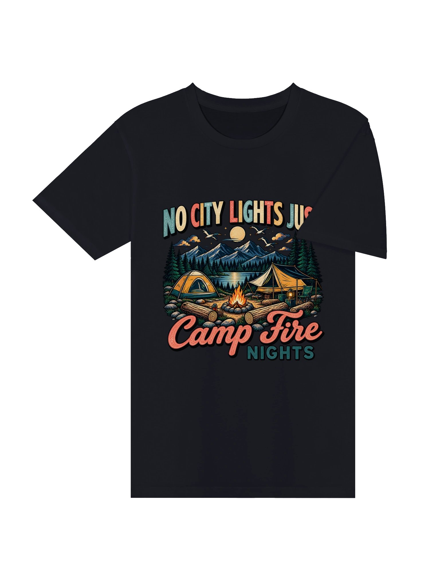 No Ciy Lights T-shirt product image (4)