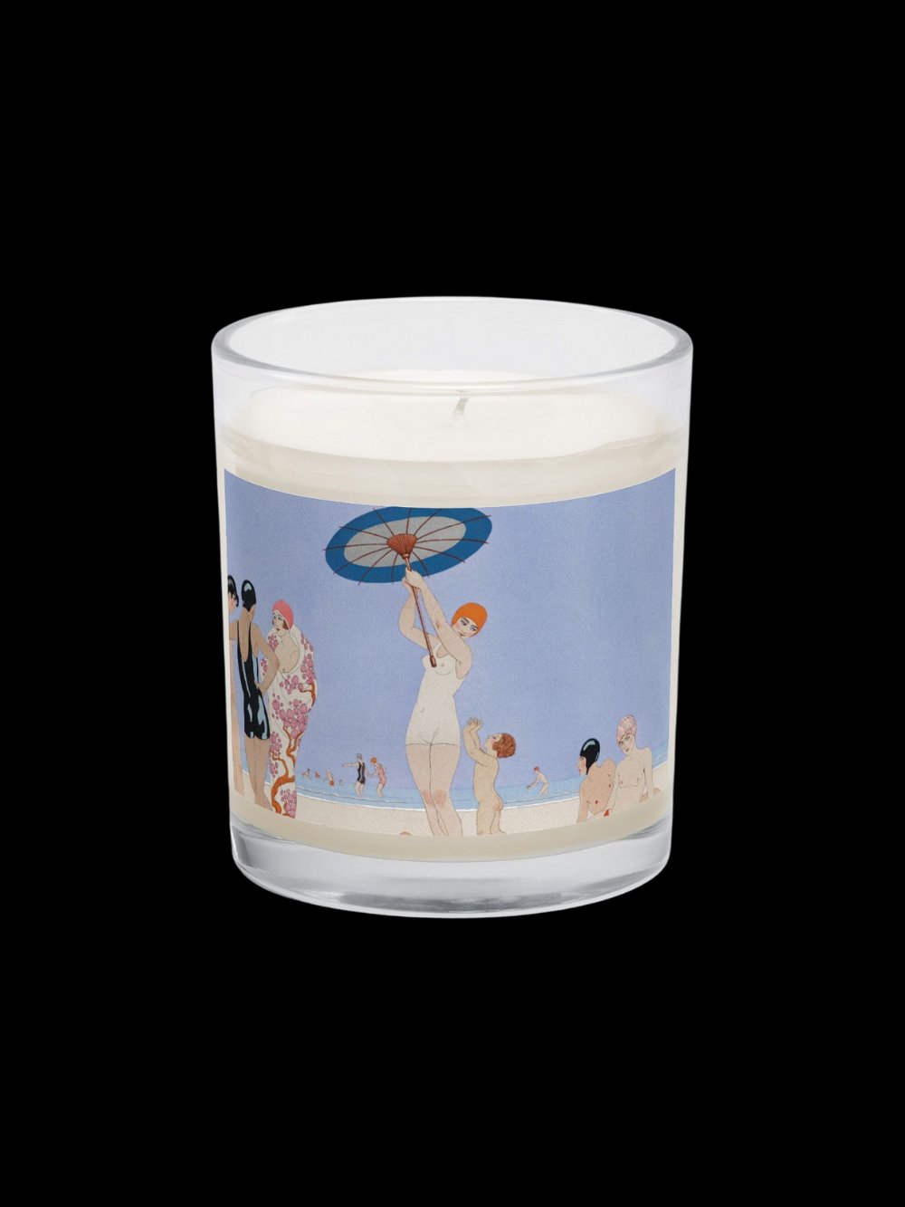 No.14. Soy Wax Candle In A Clear Glass Jar. product image (2)
