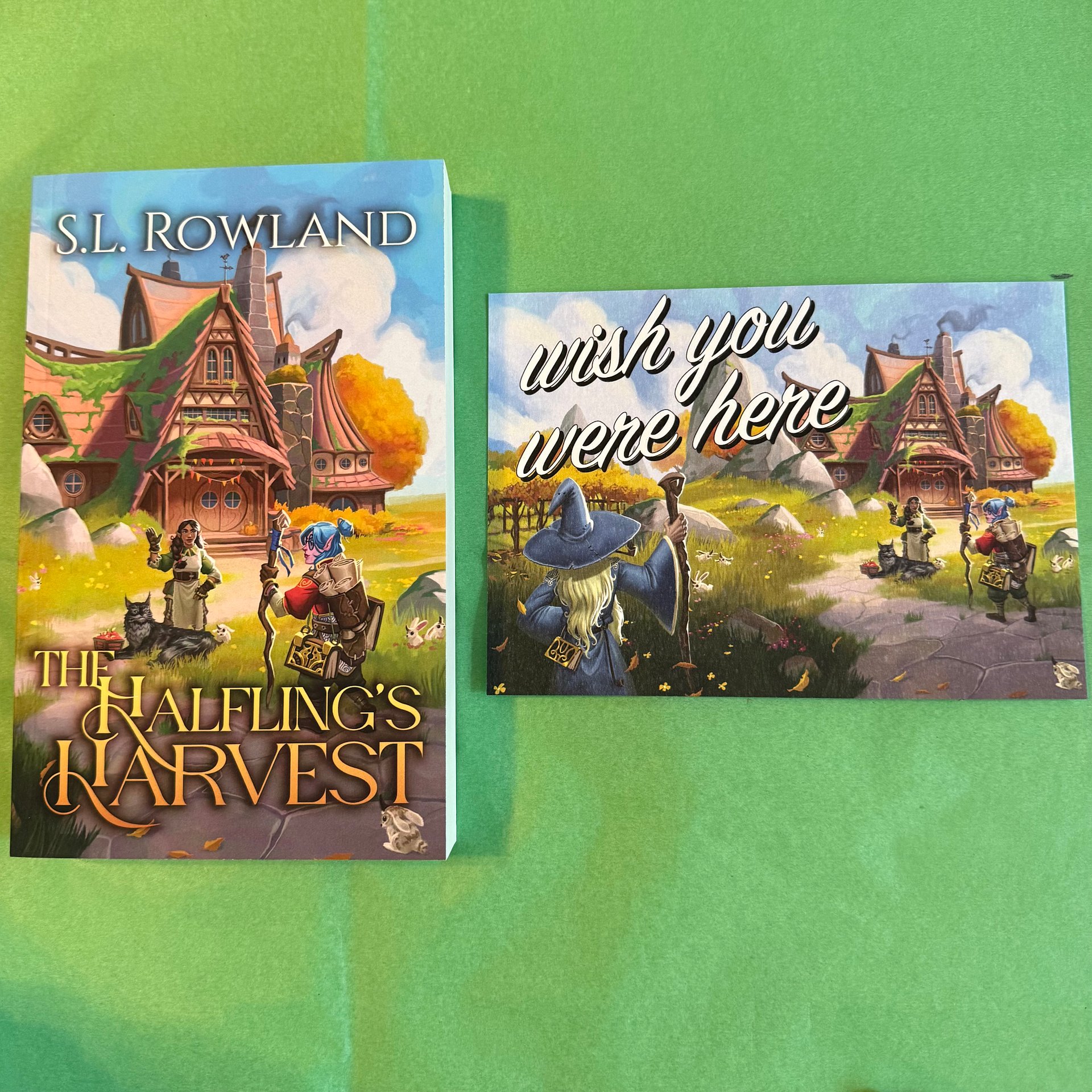 The Halfling's Harvest Signed Paperback product image (2)