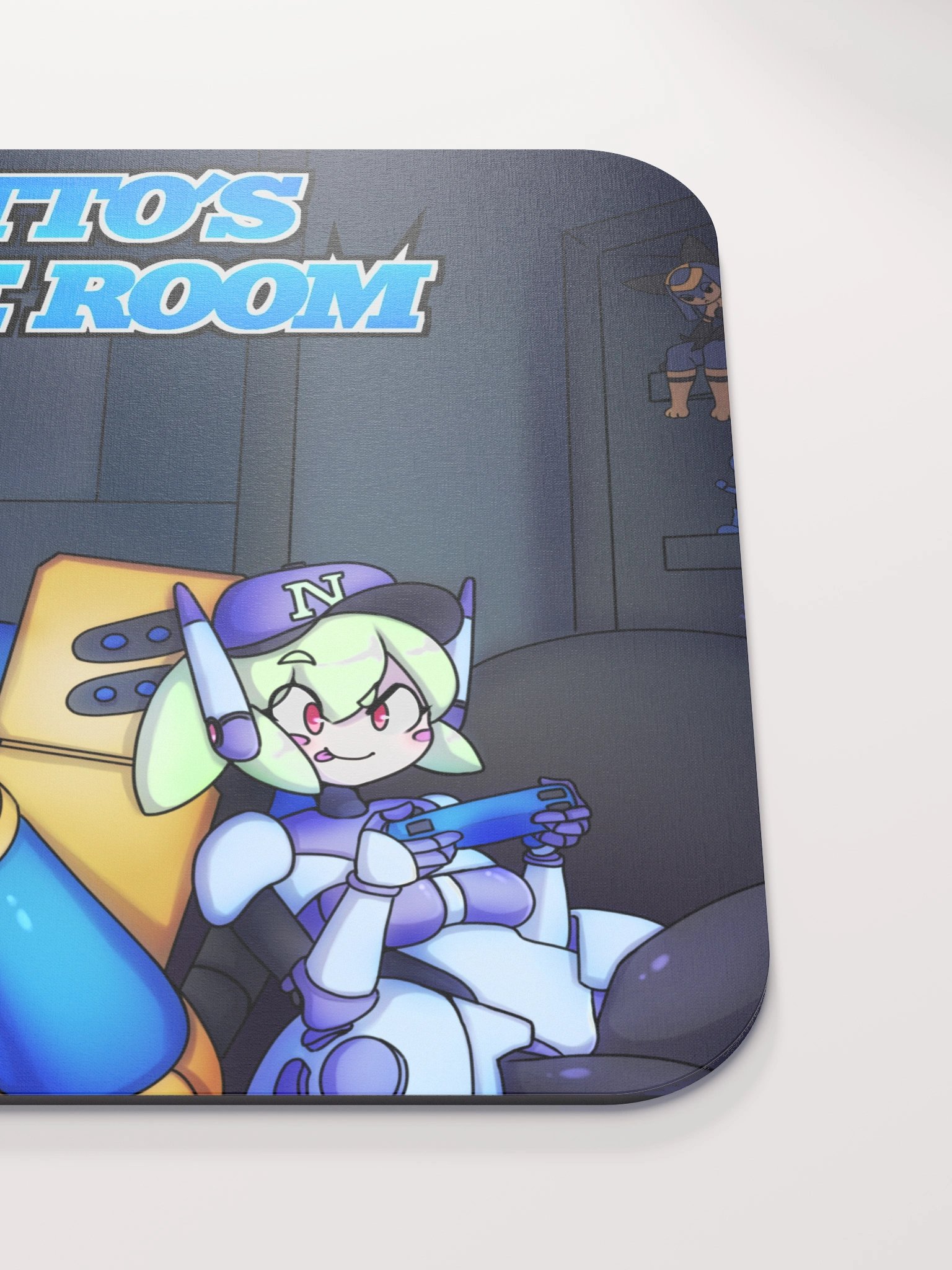 Netto's Game Room - Late Night Gaming Mouse Pad product image (5)