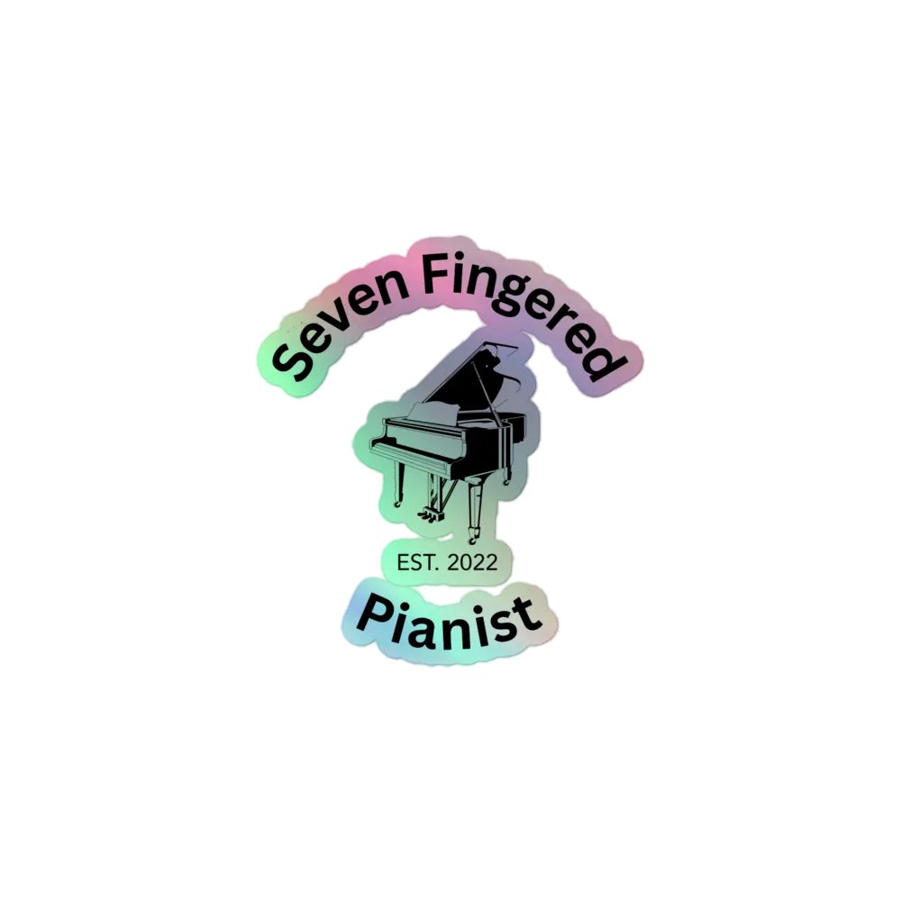 Seven Fingered Pianist stickers product image (1)