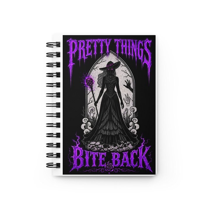 Pretty Things Bite Back — Gothic Spiral Journal product image (1)