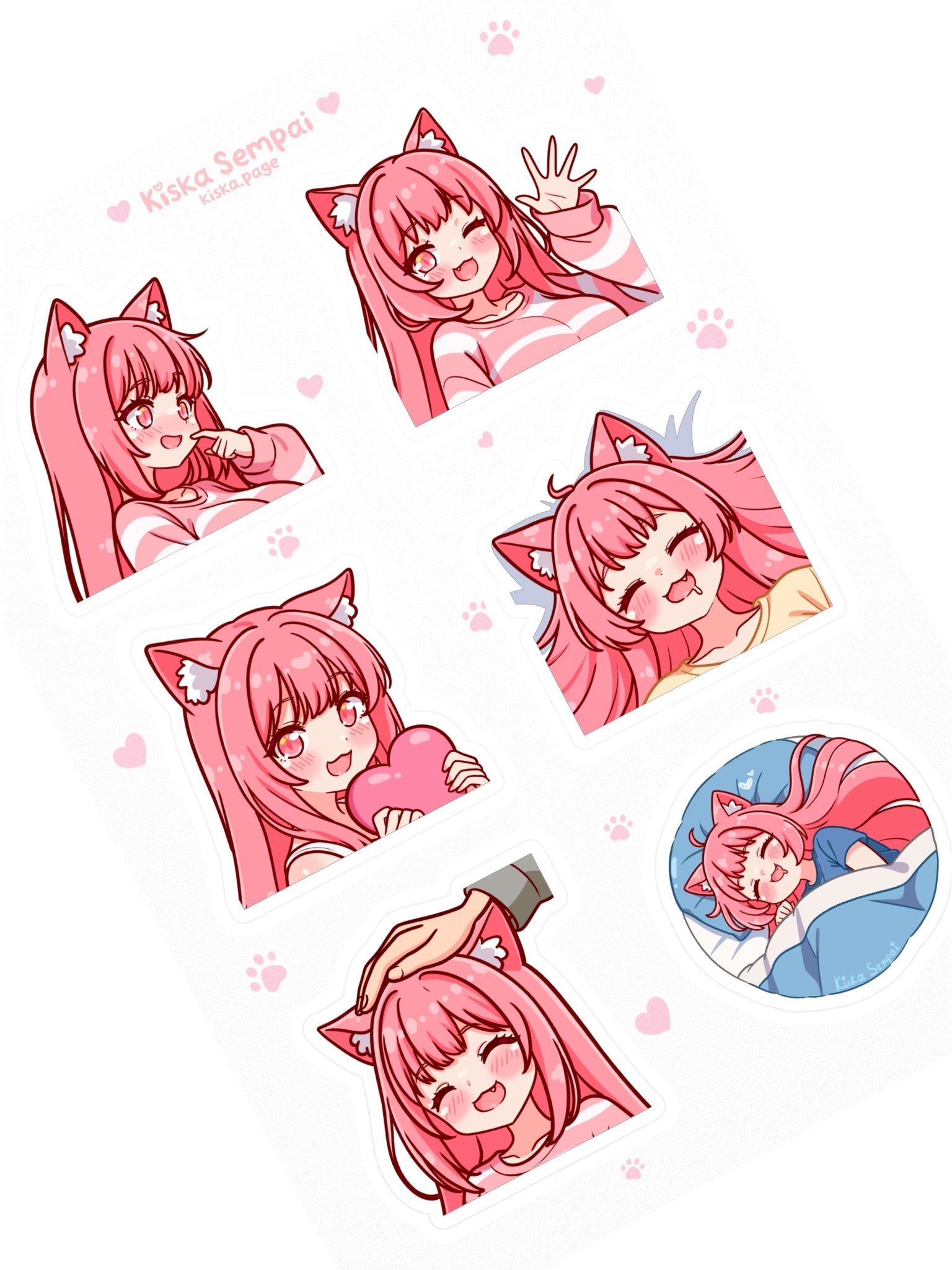 Kiska ☆ Sticker Pack product image (2)