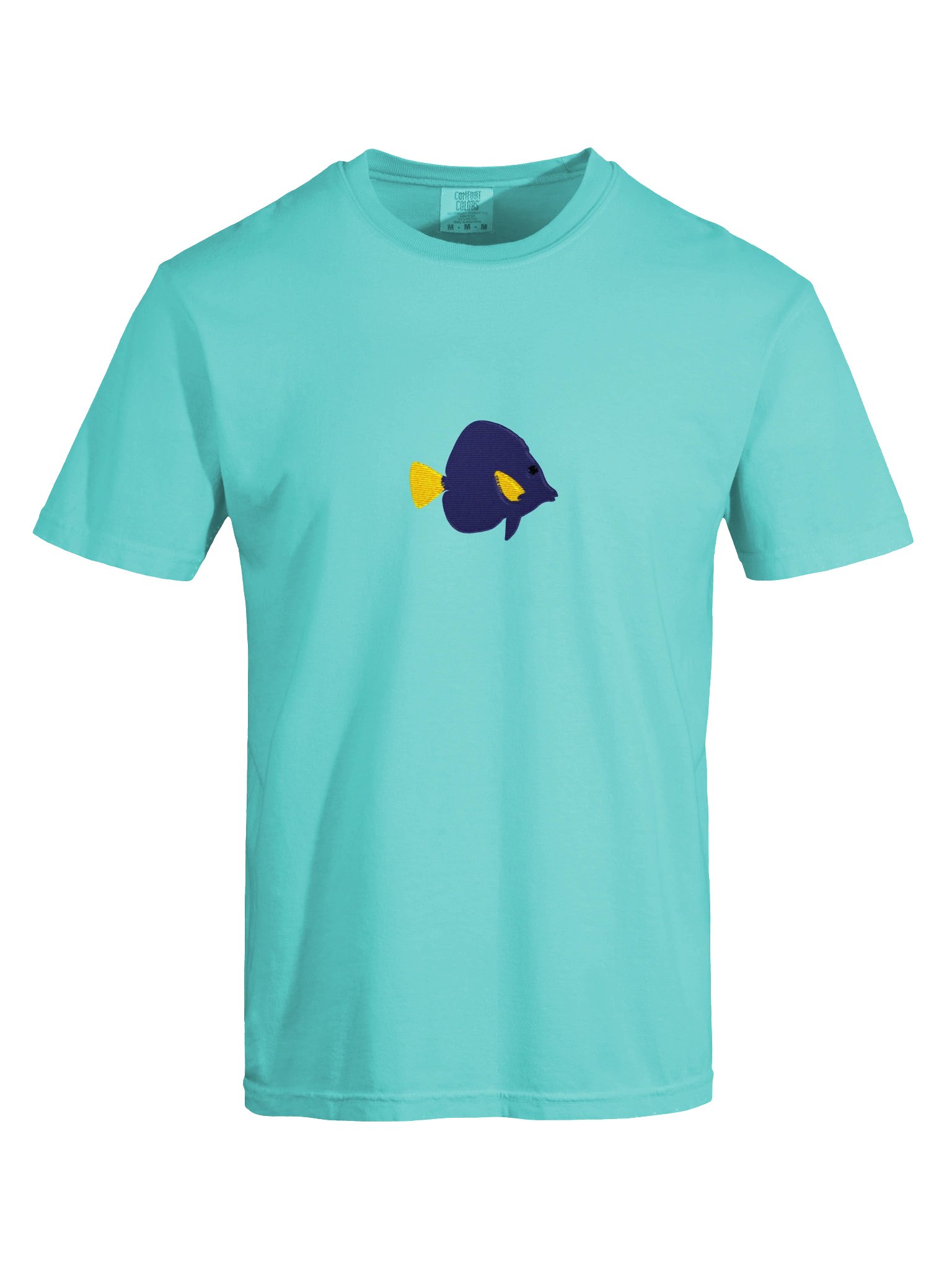 Purple Tang Premium T-Shirt (Embroidered) for Reef and Marine Aquarium Lovers product image (53)
