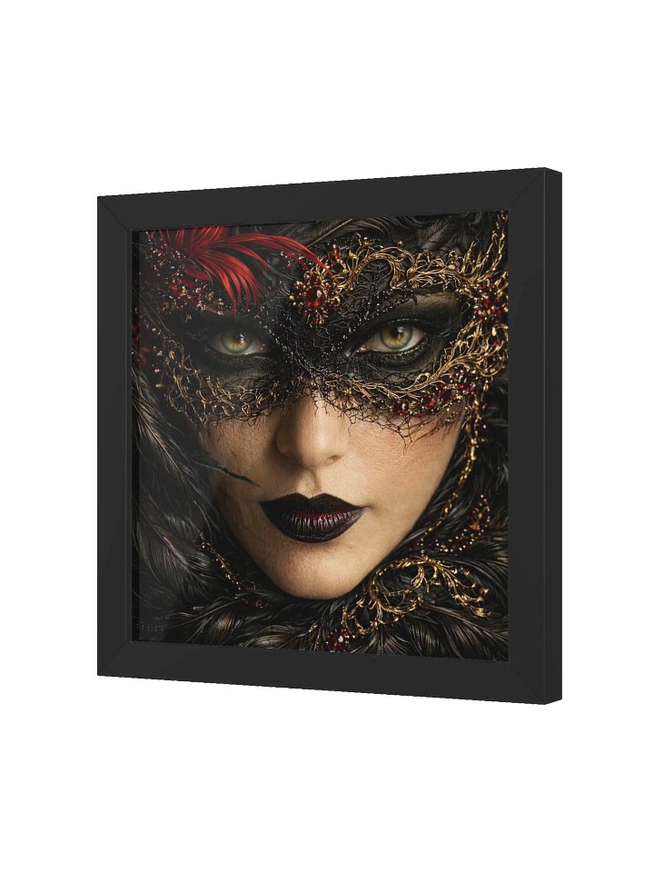 Baroque Gothic Masquerade Portrait - Elegant Excessive product image (2)