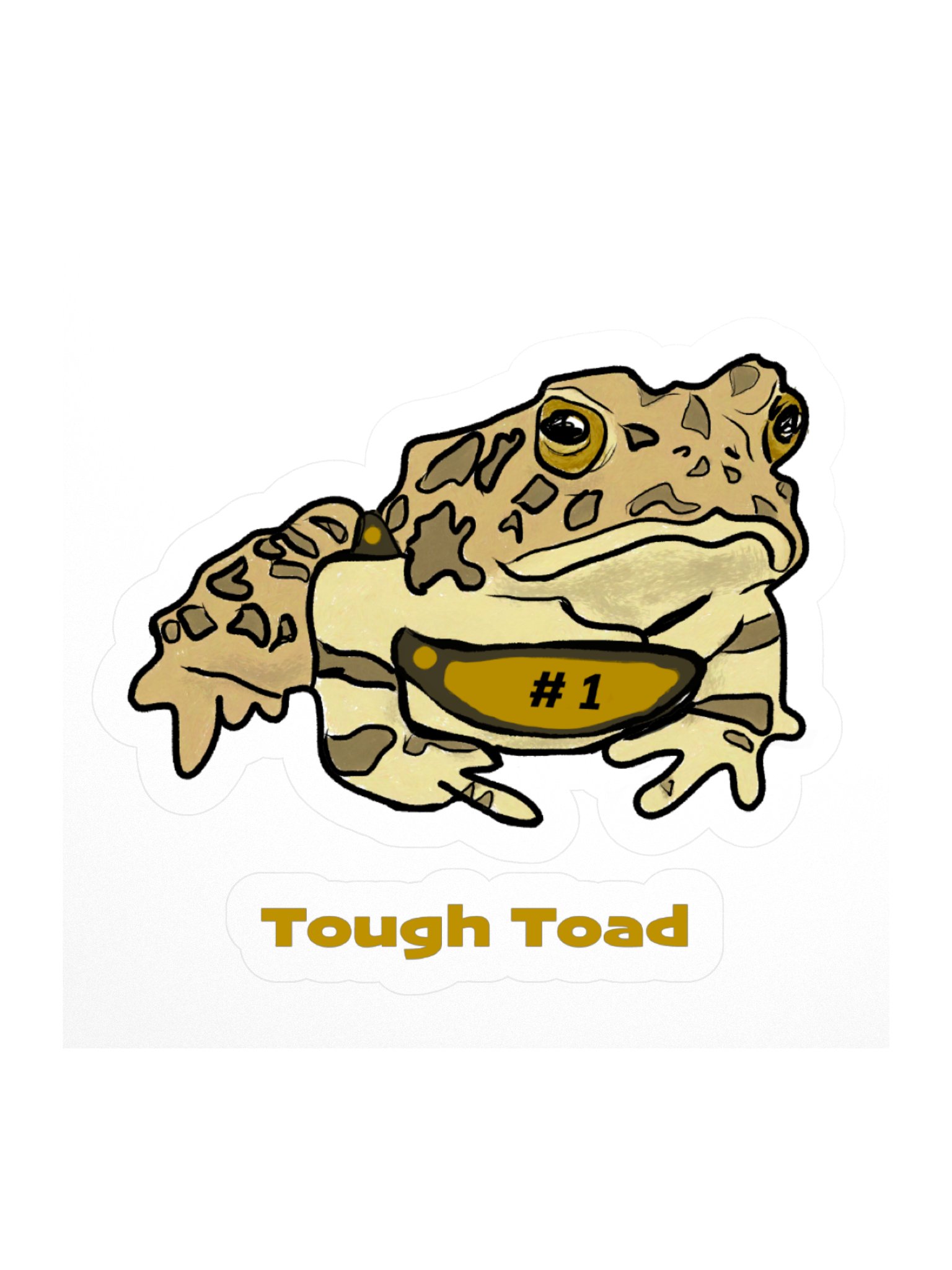Tough Toad Sticker product image (1)