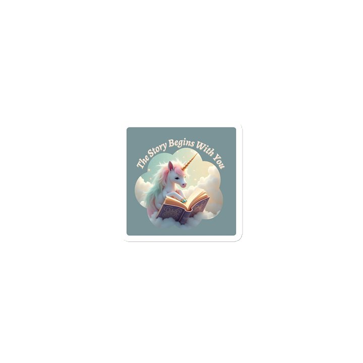 The Story Begins With You - Cute Unicorn Magnet product image (1)
