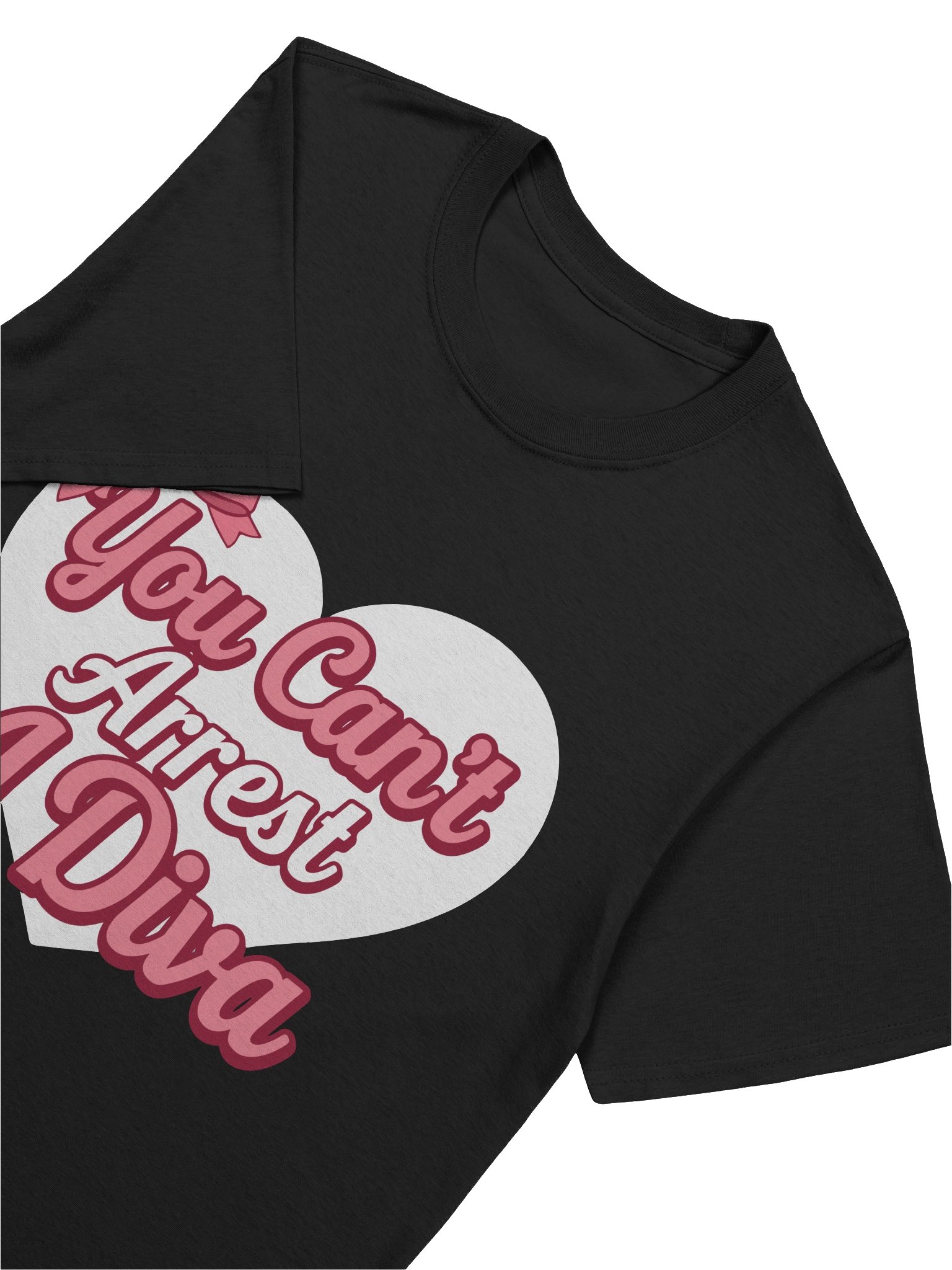 You Can’t Arrest A Diva Funny Sassy Quote T-Shirt product image (2)