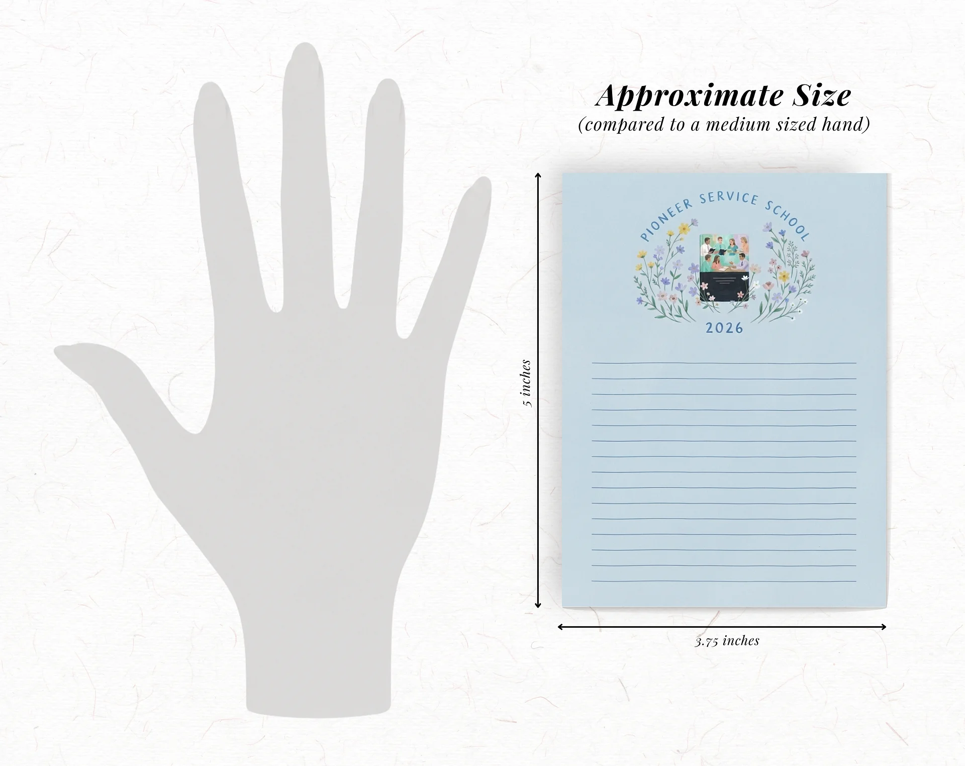 Pioneer School Notepad Favors product image (5)