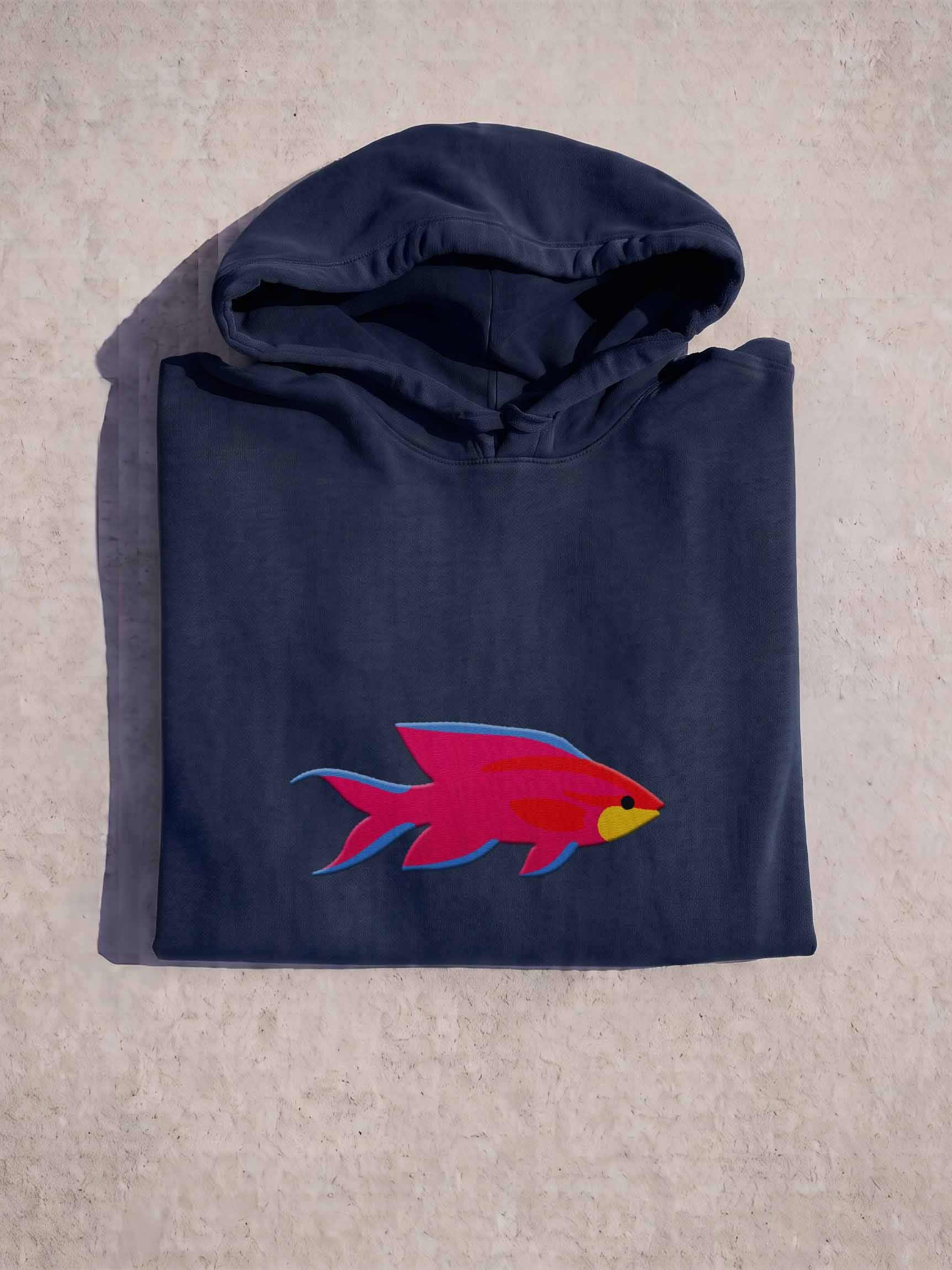 Queen Anthias Premium Hooded Sweatshirt (Embroidered) for Reef and Marine Aquarium Lovers product image (1)