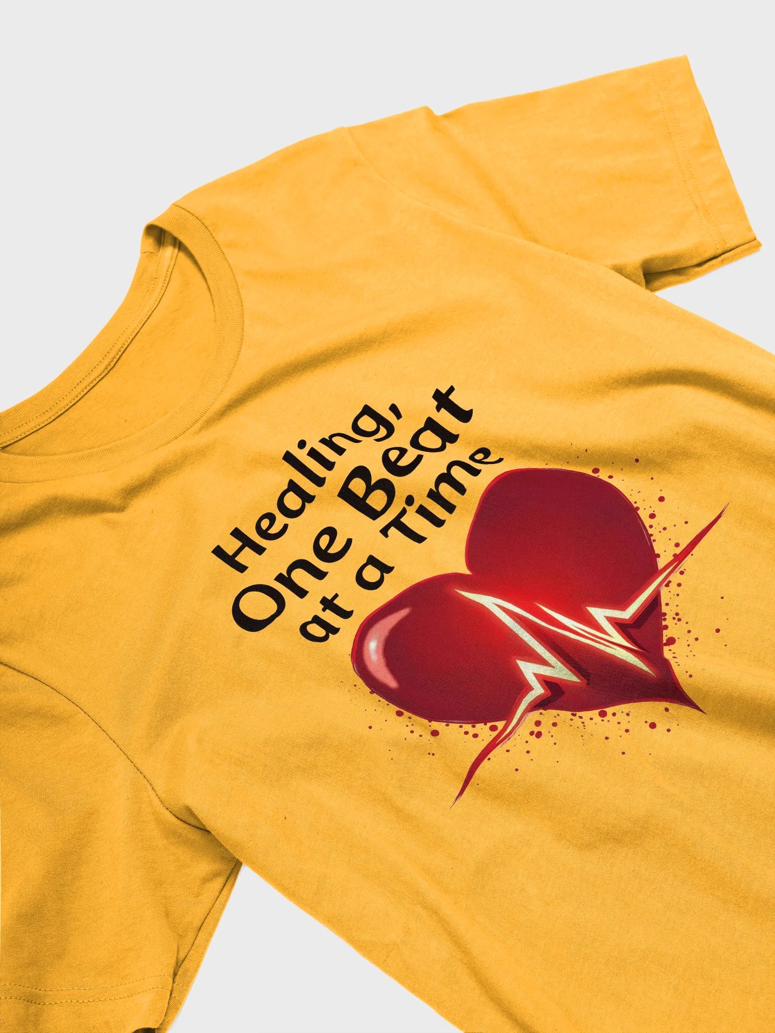 Healing Heartbeat, ecg, one beat T-Shirt product image (26)