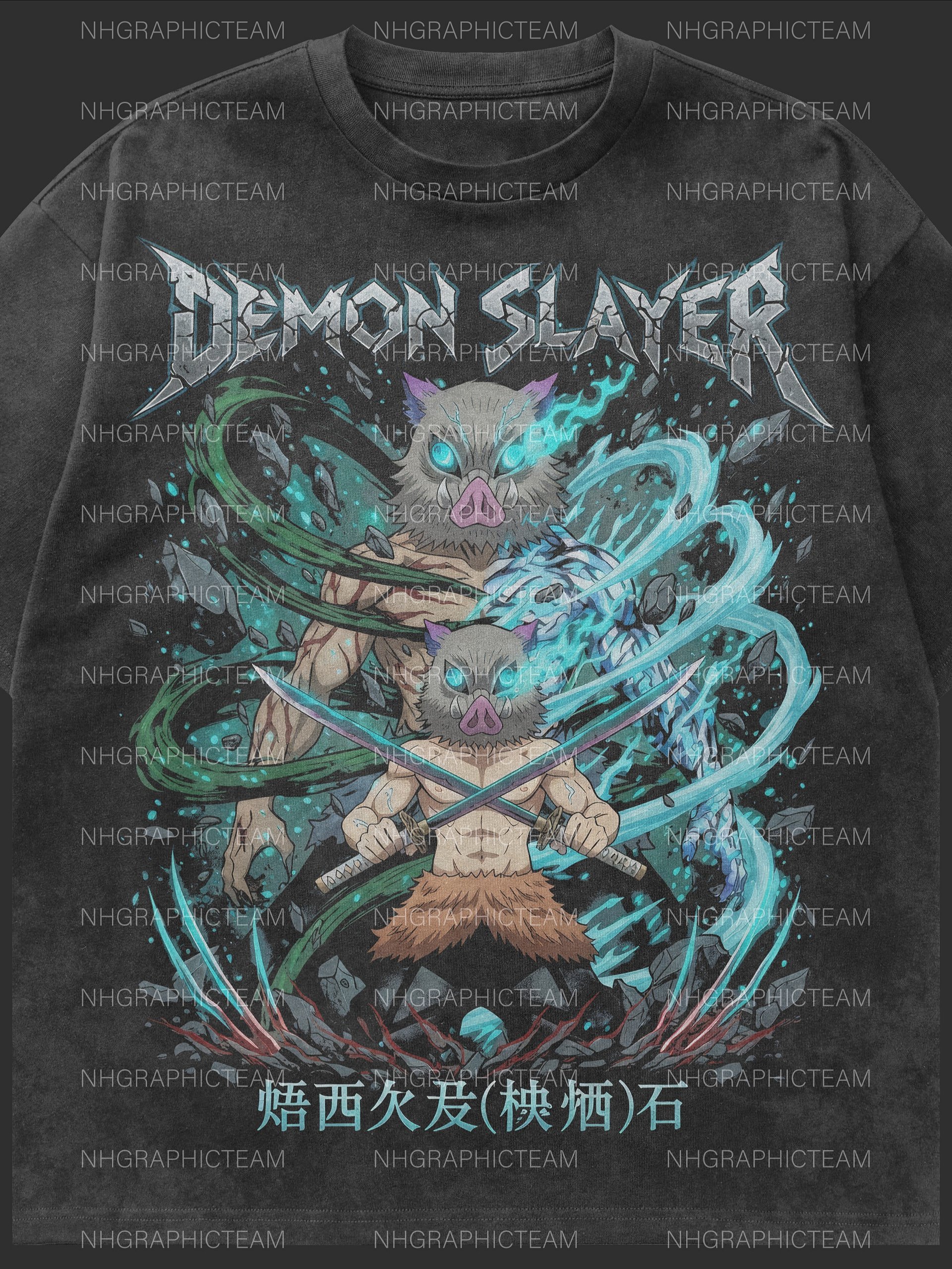 6-Piece Demon Slayer Apparel Graphic Collection product image (8)