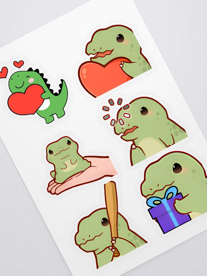TyyRex Emote Sticker Pack product image (1)