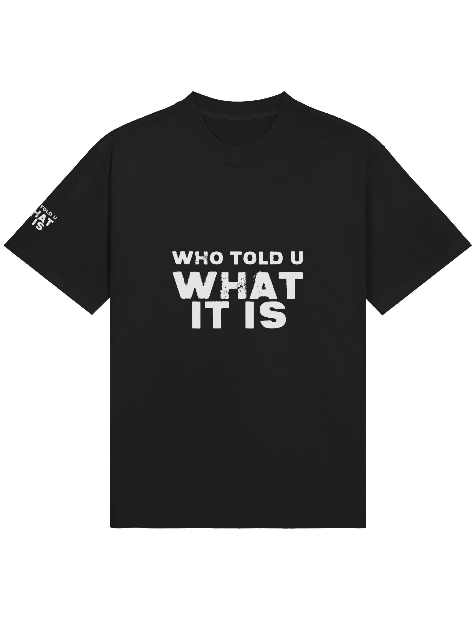 Who Told U What It Is Tee product image (1)